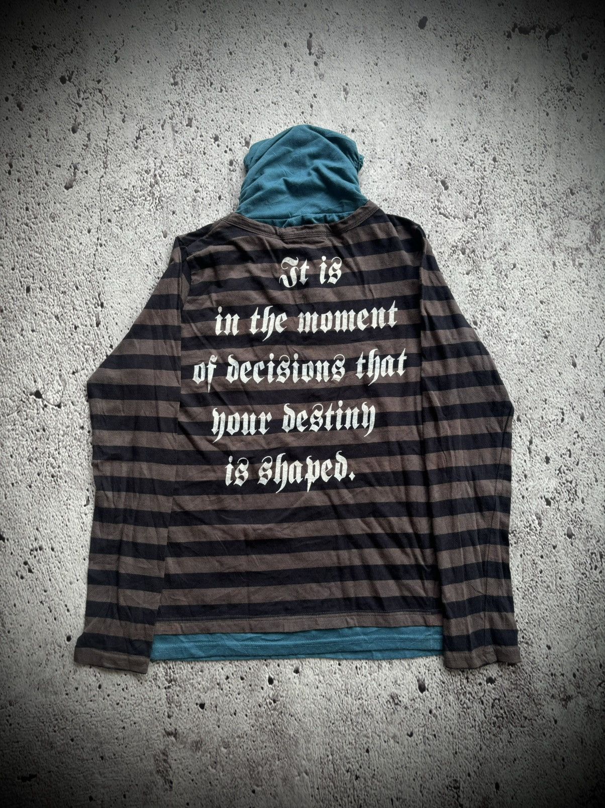 Hysteric Glamour Y2k Strange heaven stripe Punk style hoodie Size M / US 6-8 / IT 42-44 - 2 Thumbnail