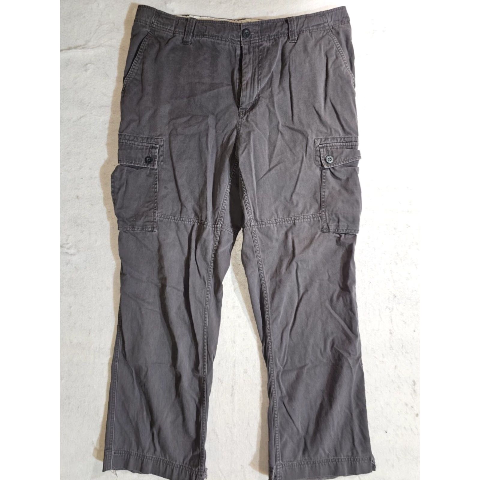 The North Face The North Face Classic Carrgo Pants W/ Draw Stings Outdoors Mens Size 36x30 Gray Size US 36 / EU 52 - 2 Thumbnail