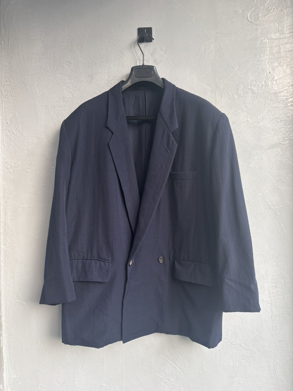 Comme des Garcons Homme Plus Comme Des Garcons Homme Plus 80s oversized wool blazer Size 48S - 7 Thumbnail