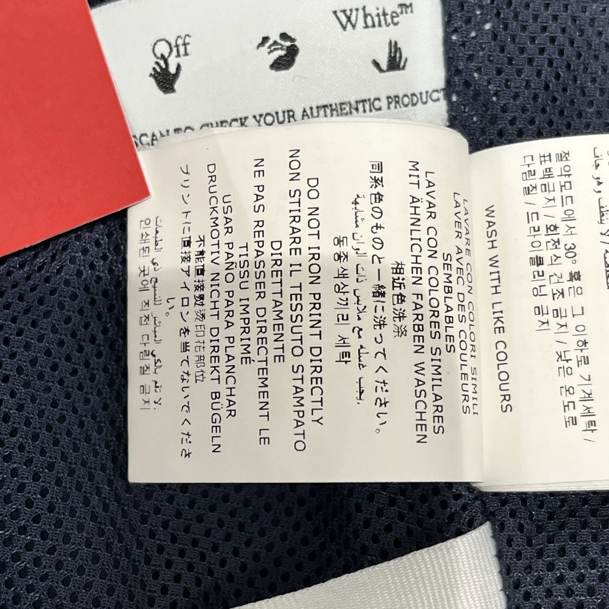 Off-White Off-White Diagonal Jacket Navy Size US XS / EU 42 / 0 - 10 Thumbnail