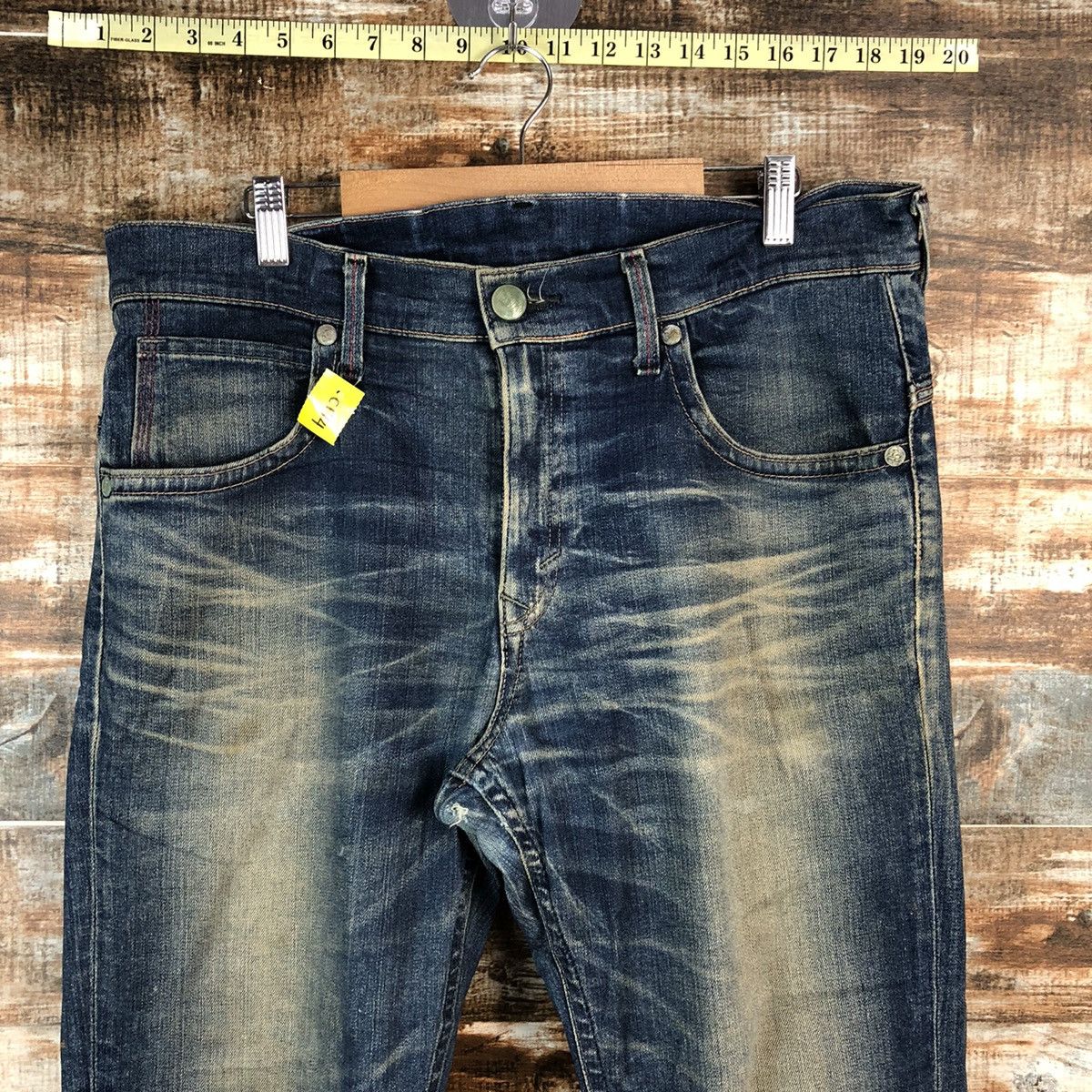 Japanese Brand DL Edwin Blue Trip Denim Pants #C174 Size US 34 / EU 50 - 4 Thumbnail