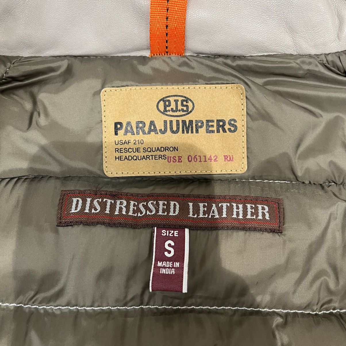 Parajumpers Parajumpers Leather Jacket Size US S / EU 44-46 / 1 - 3 Thumbnail