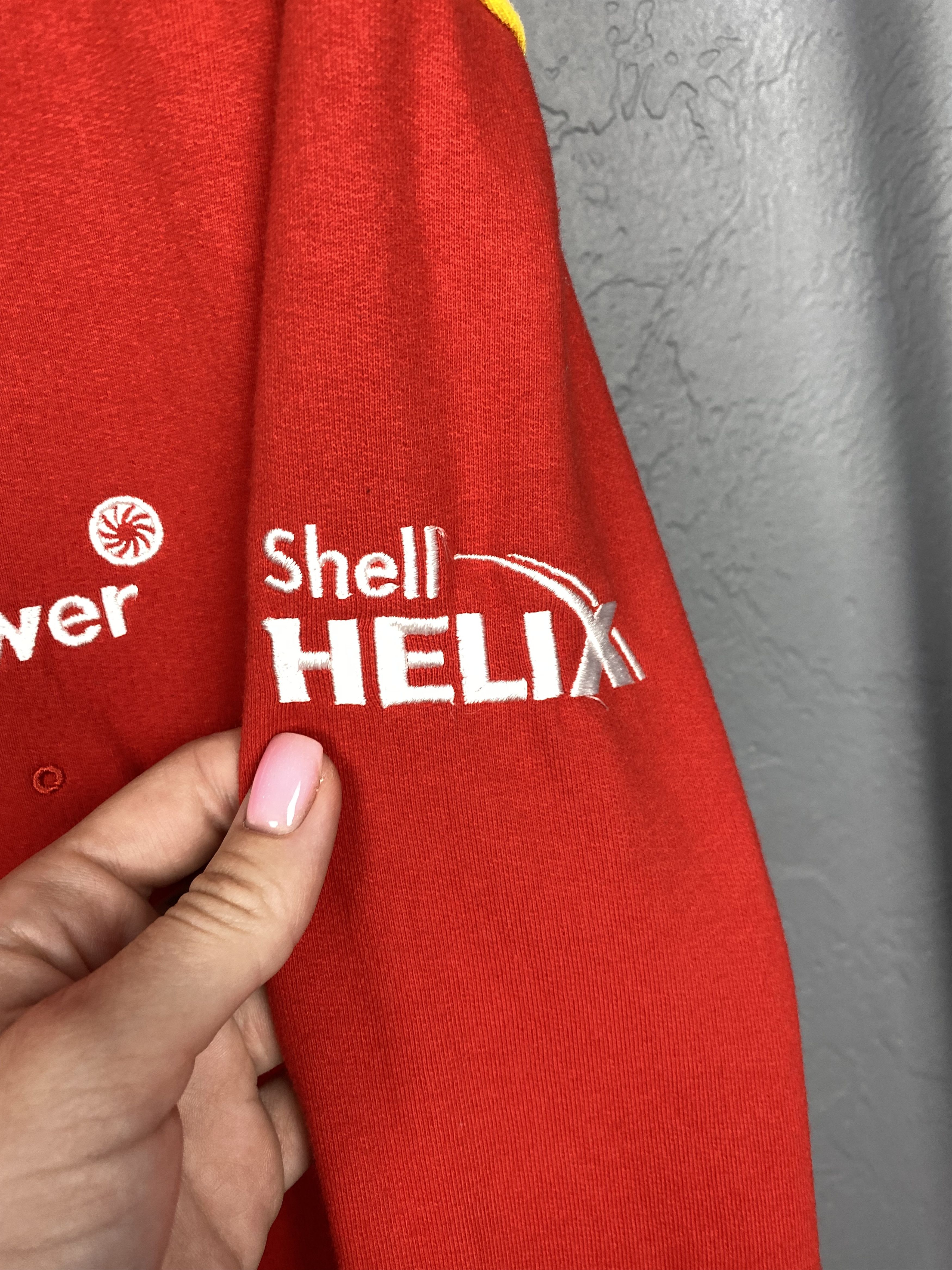 Ferrari Ferrari Racing Team Shell Vintage Sweatshirt Y2K Size US L / EU 52-54 / 3 - 4 Thumbnail