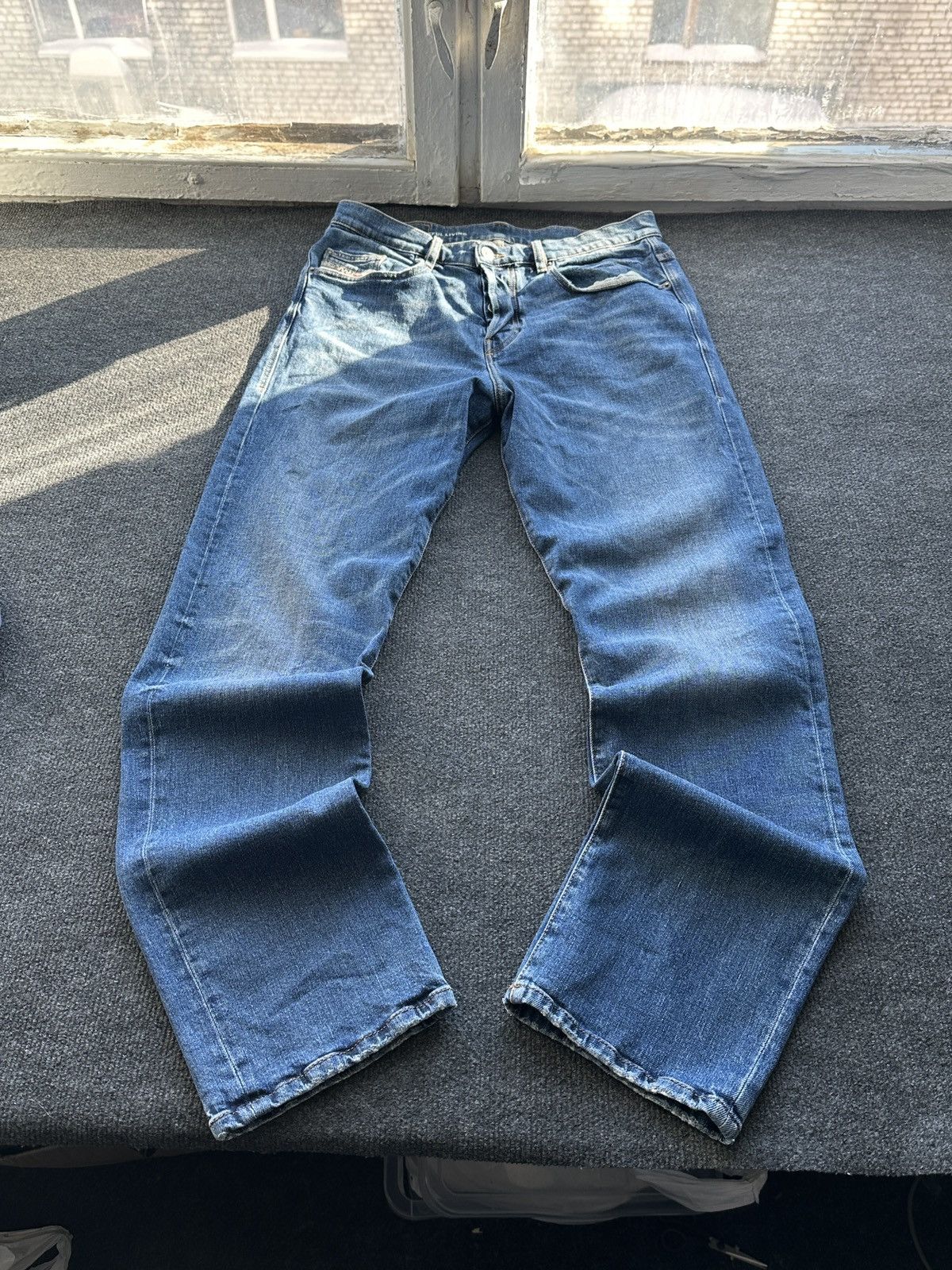 Diesel 🚨 RARE DIESEL MEN DENIM JEANS AVANT GARDE IFSIXWASNINE Y2K Size US 32 / EU 48 - 2 Thumbnail