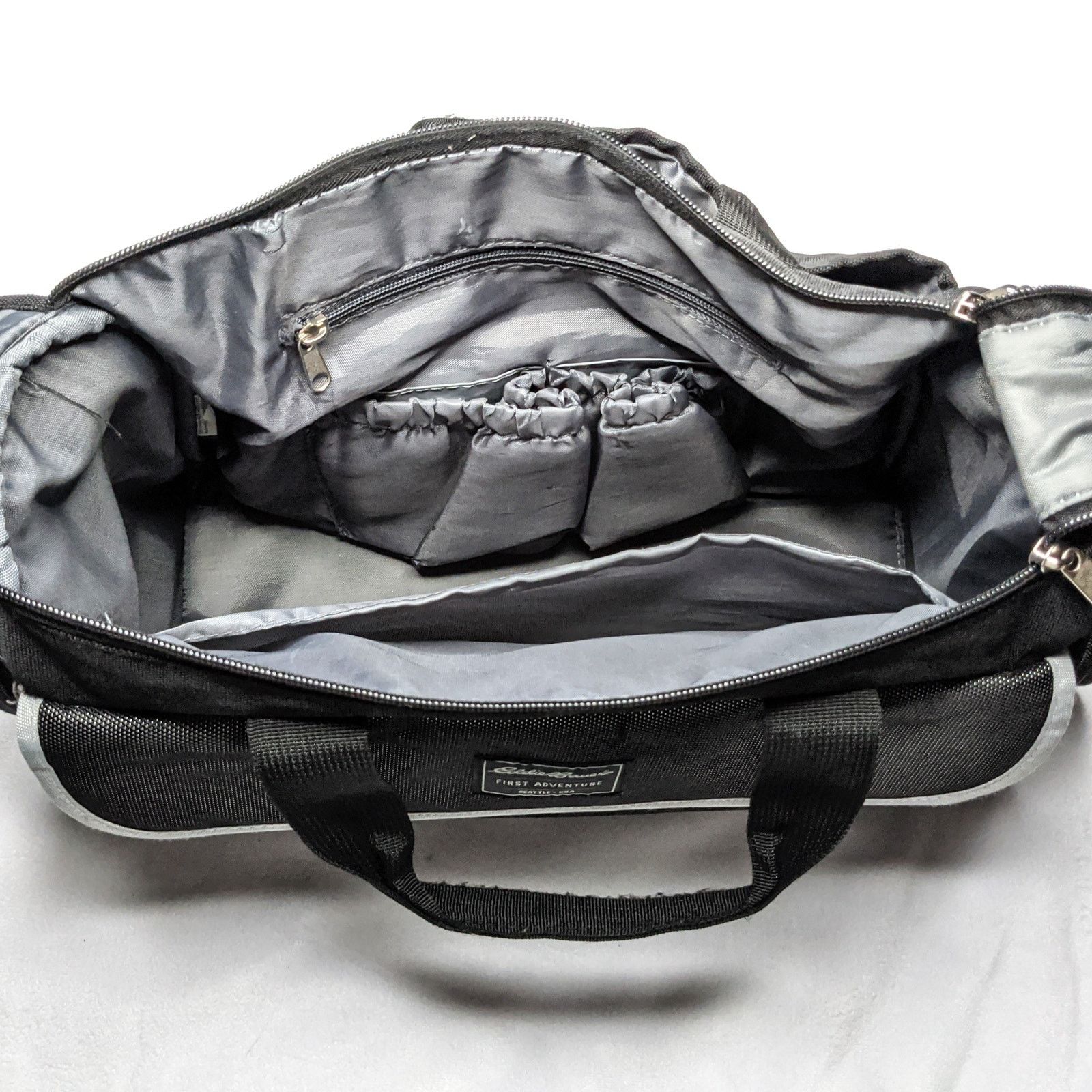 Eddie Bauer Eddie Bauer Picnic Duffle Insulated Cooler Bag w/ Mat Black Size ONE SIZE - 3 Thumbnail