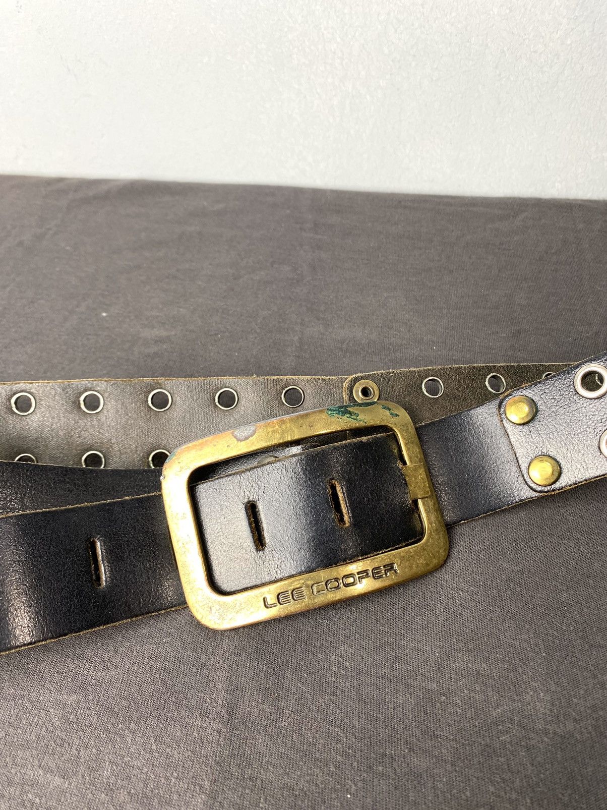 Vintage Vintage Lee Cooper Belt Cowboy Style Hype Patchwork Size ONE SIZE - 3 Thumbnail