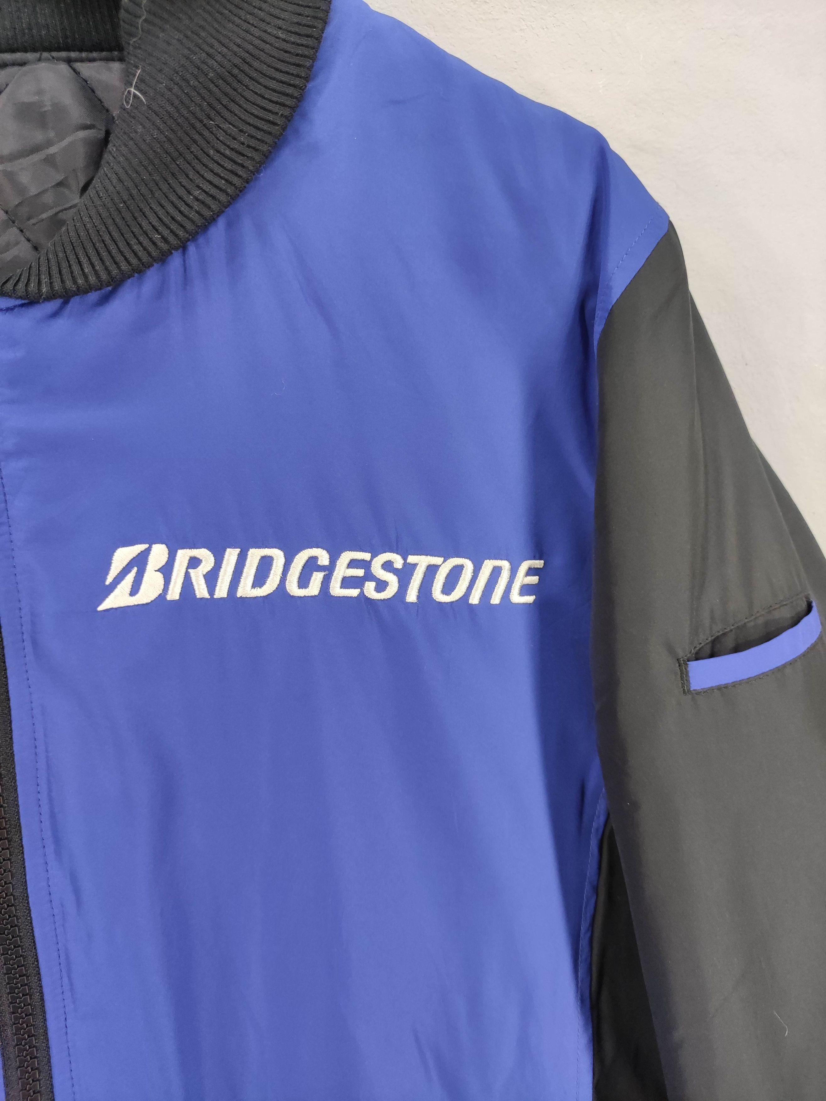 Japanese Brand Vintage Bridgestone Embroidered Logo Jacket Zipper Size US L / EU 52-54 / 3 - 2 Thumbnail