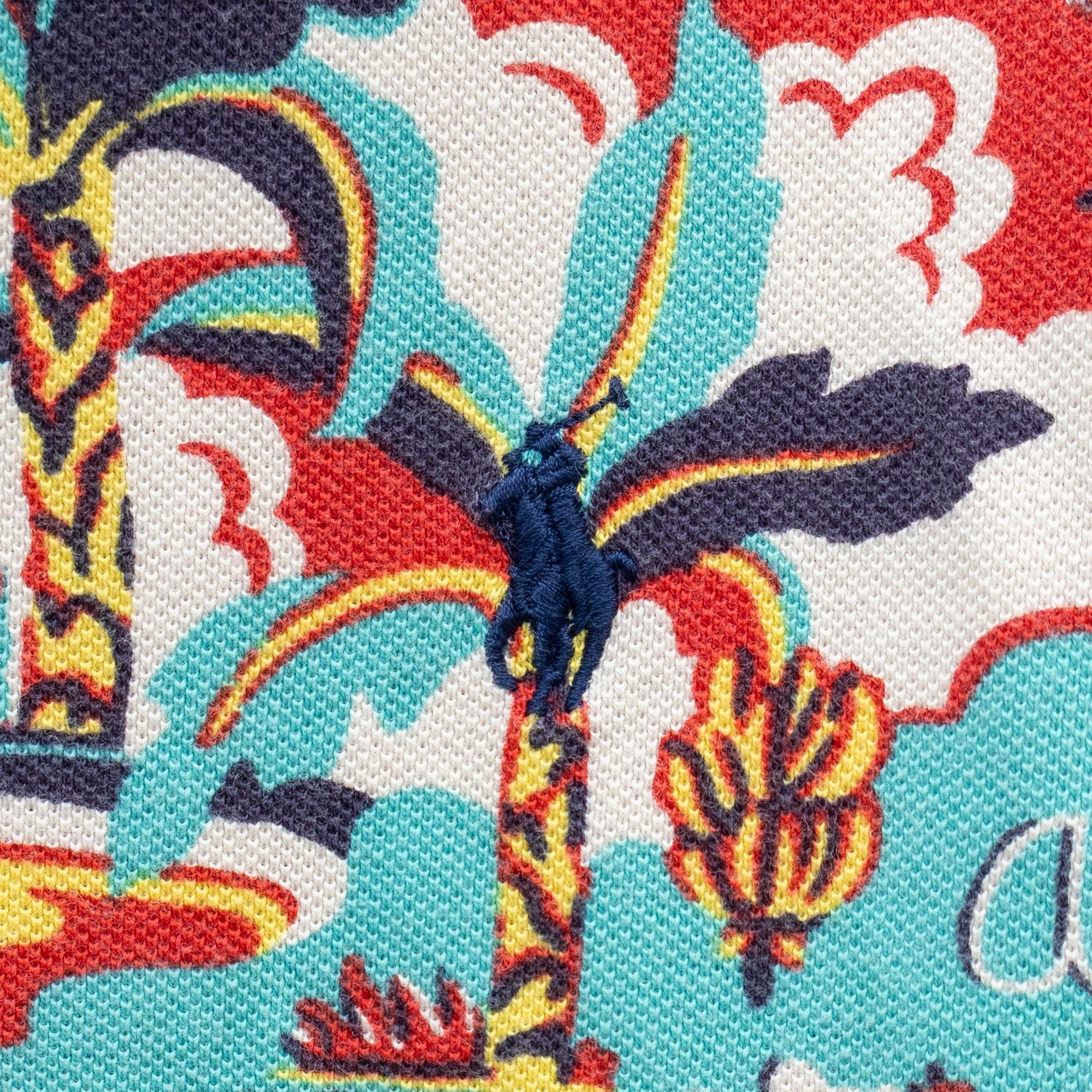 Polo Ralph Lauren Polo Ralph Lauren Slim Fit Hawaiian Print Polo Shirt Size M Size US M / EU 48-50 / 2 - 4 Thumbnail