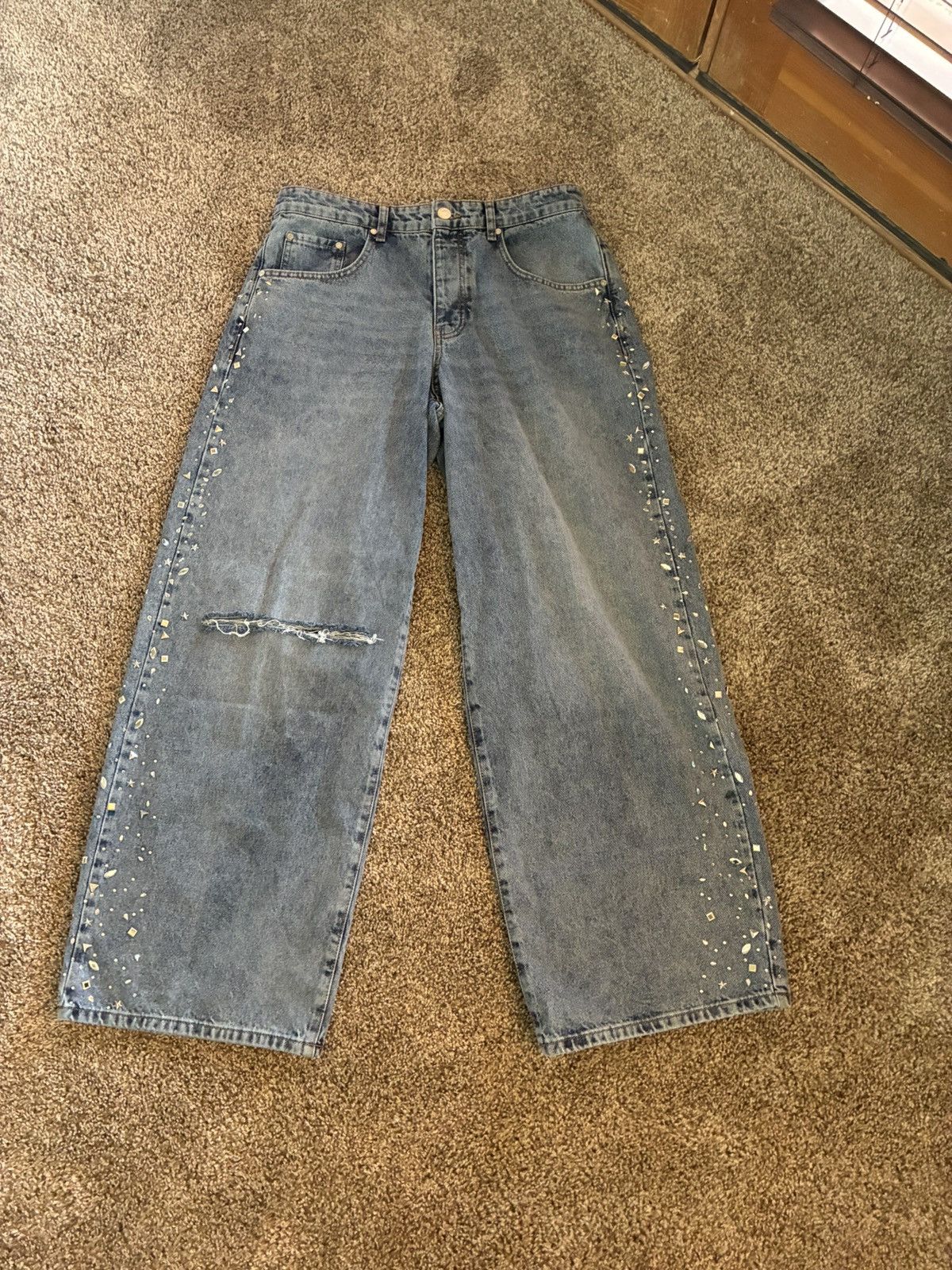 Other Rhinestone jeans Size US 34 / EU 50 - 1 Preview