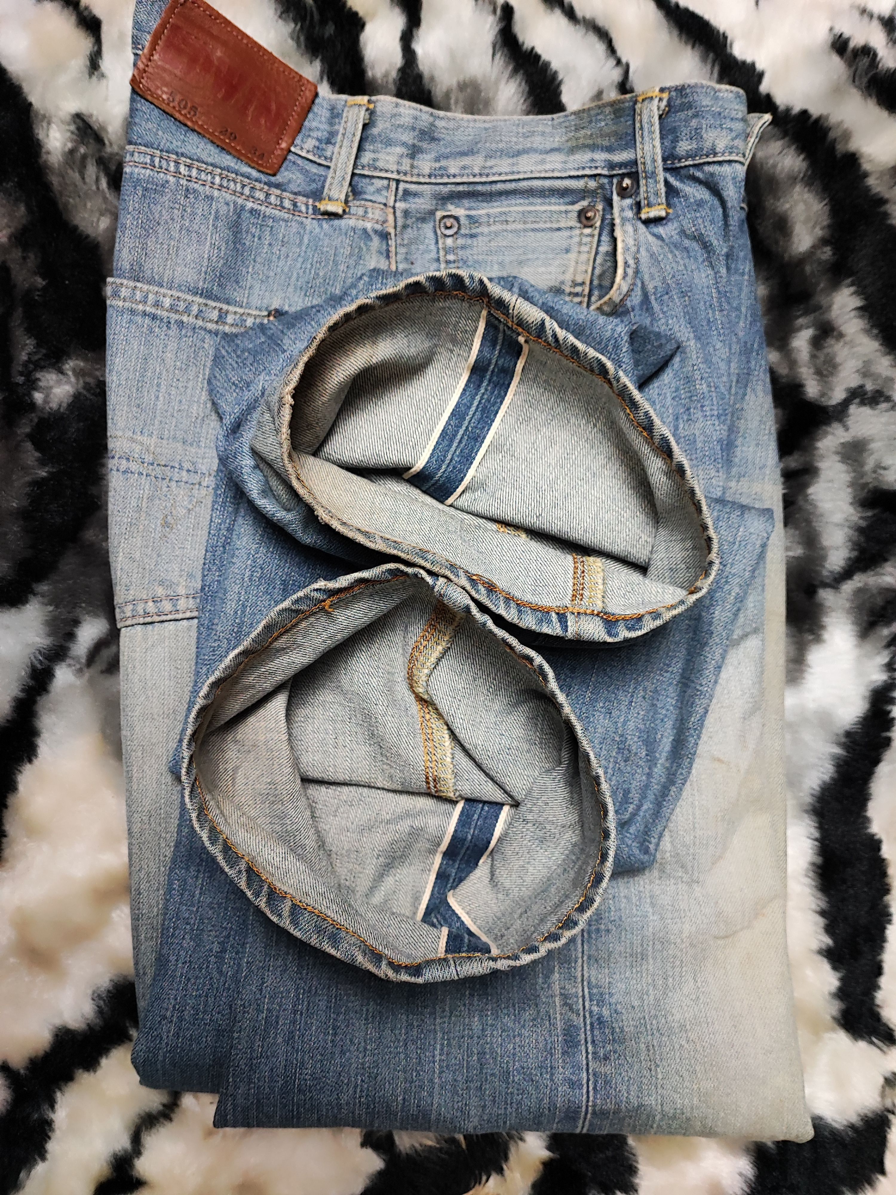 Edwin × Self Edge Edwin Selvedge 505 Denim Jeans Size US 29 - 1 Thumbnail