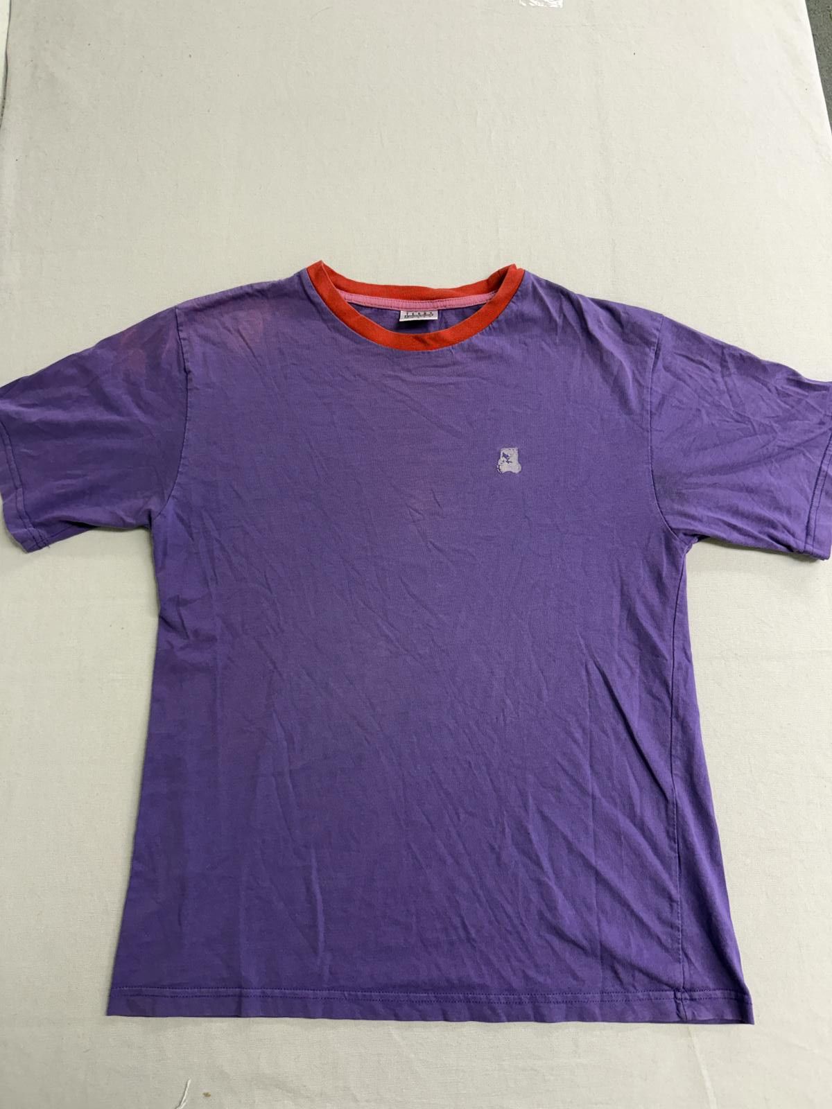 Teddy Fresh Teddy Fresh Ringer Tee - Purple & Red Teddy Fresh Ghost Bear Size US M / EU 48-50 / 2 - 1 Thumbnail