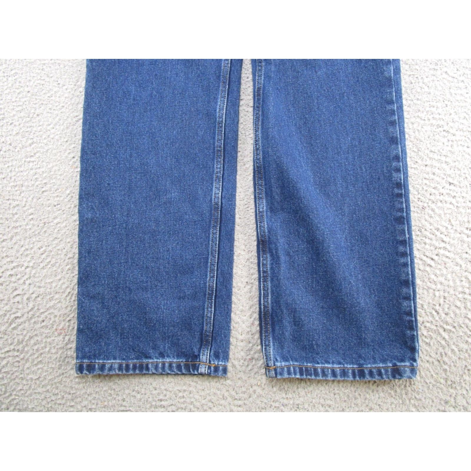 Carhartt Carhartt Relaxed Fit Jeans Mens 32x32 Denim 5-Pocket Blue Straight Workwear BD4943-M Size US 32 / EU 48 - 2 Thumbnail