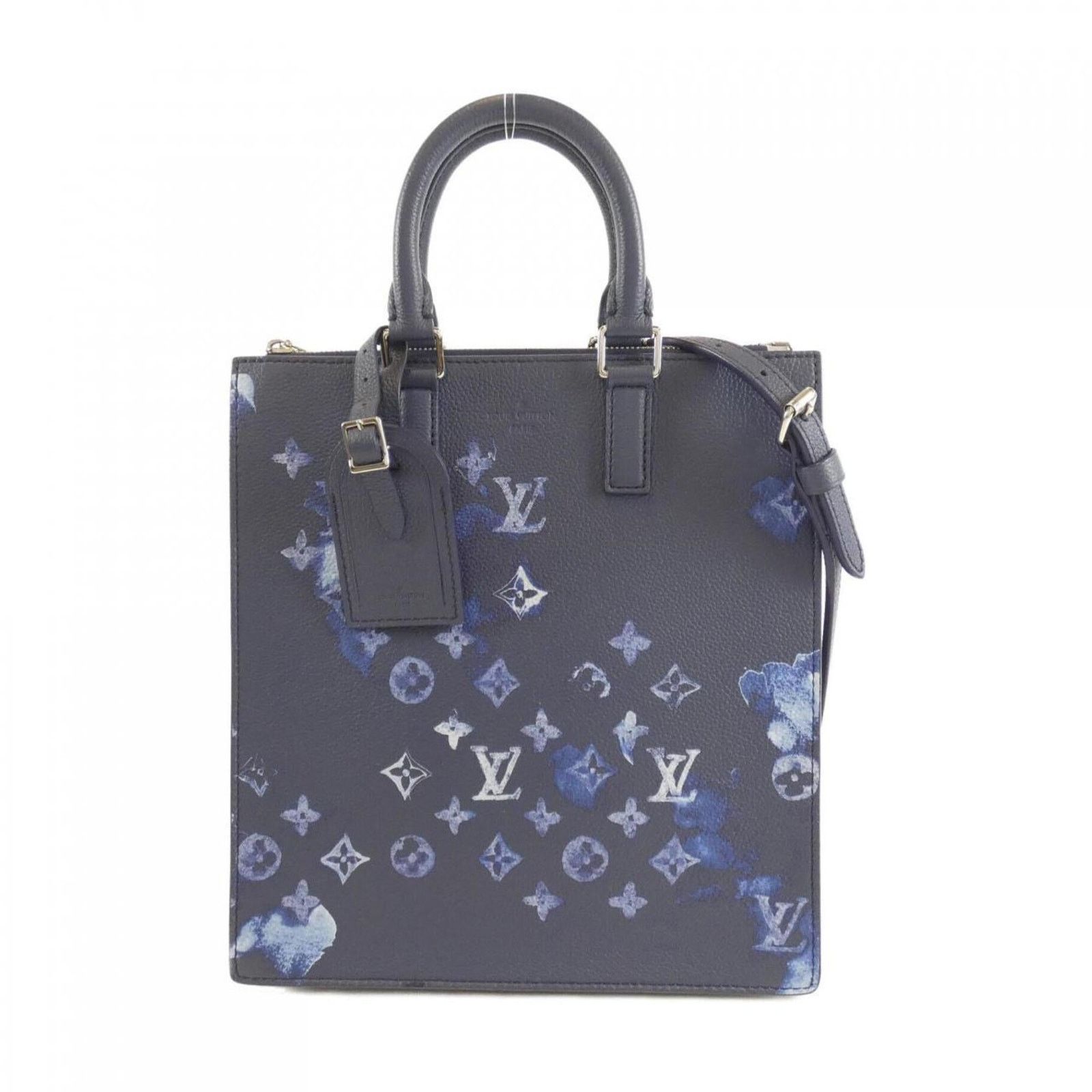 Louis Vuitton Blue Canvas Sac Plat