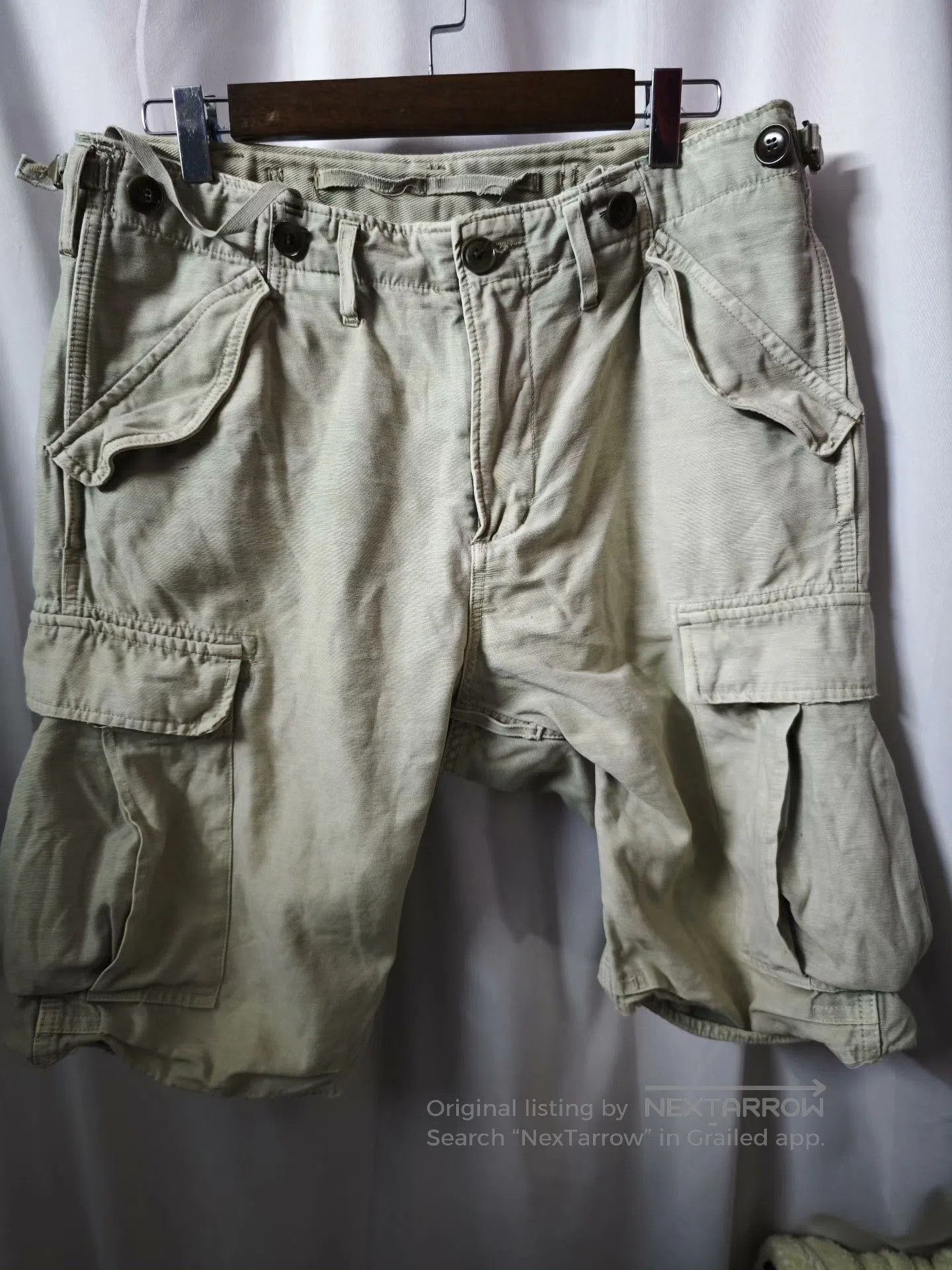 Visvim visvim Green Cargo Shorts Size 2. Size US 26 / EU 42 - 1 Thumbnail