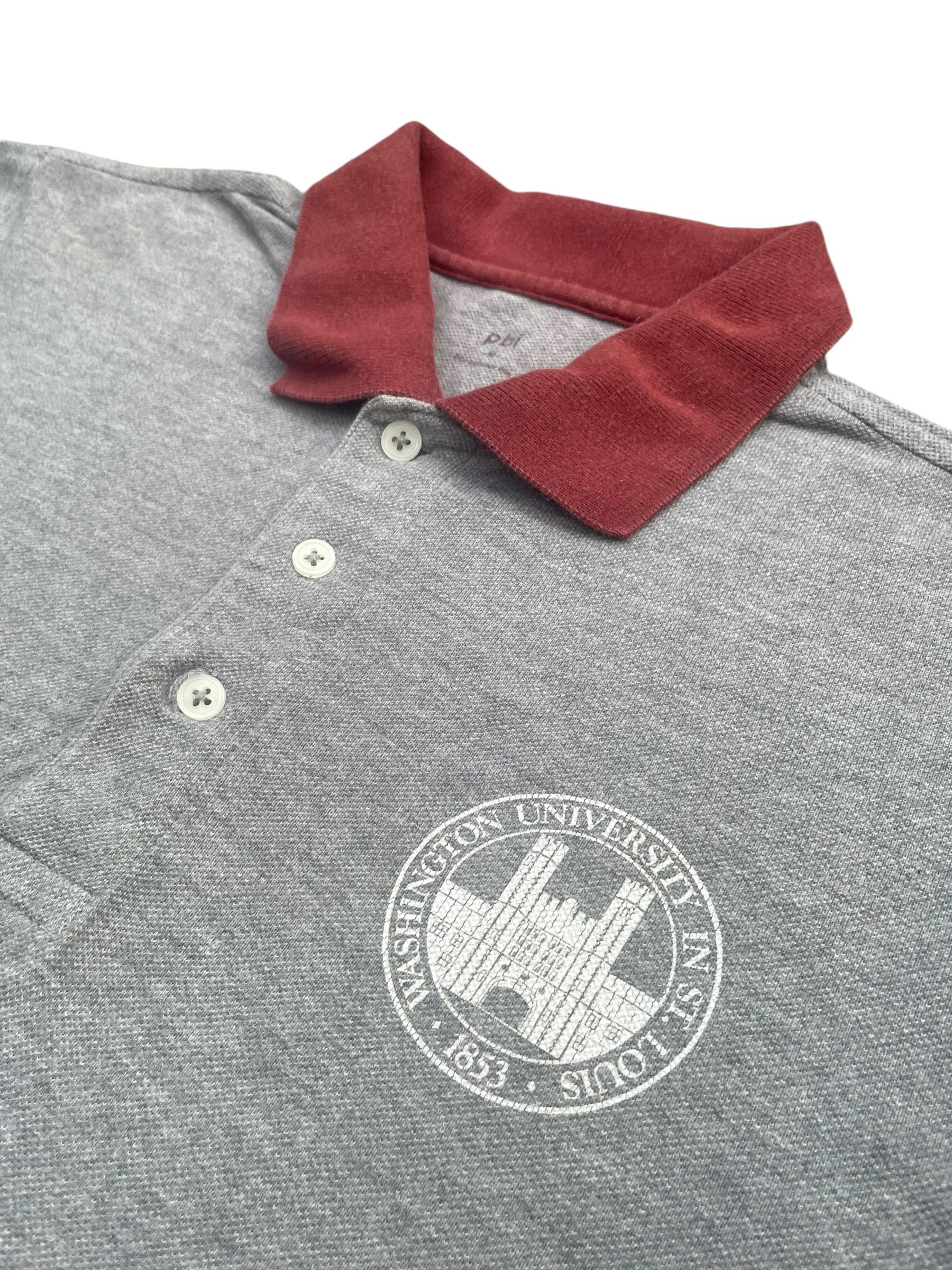 Japanese Brand Washington University Polo Tshirt Size US M / EU 48-50 / 2 - 2 Thumbnail