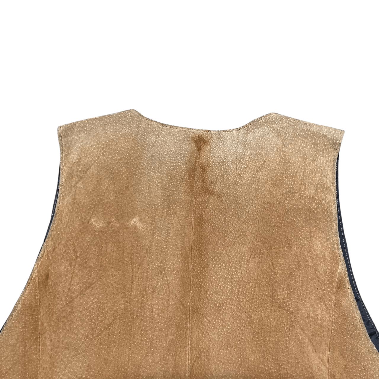 Genuine Leather Vintage OZ Talk Kangaroo Leather Vest Size US XXL / EU 58 / 5 - 9 Thumbnail