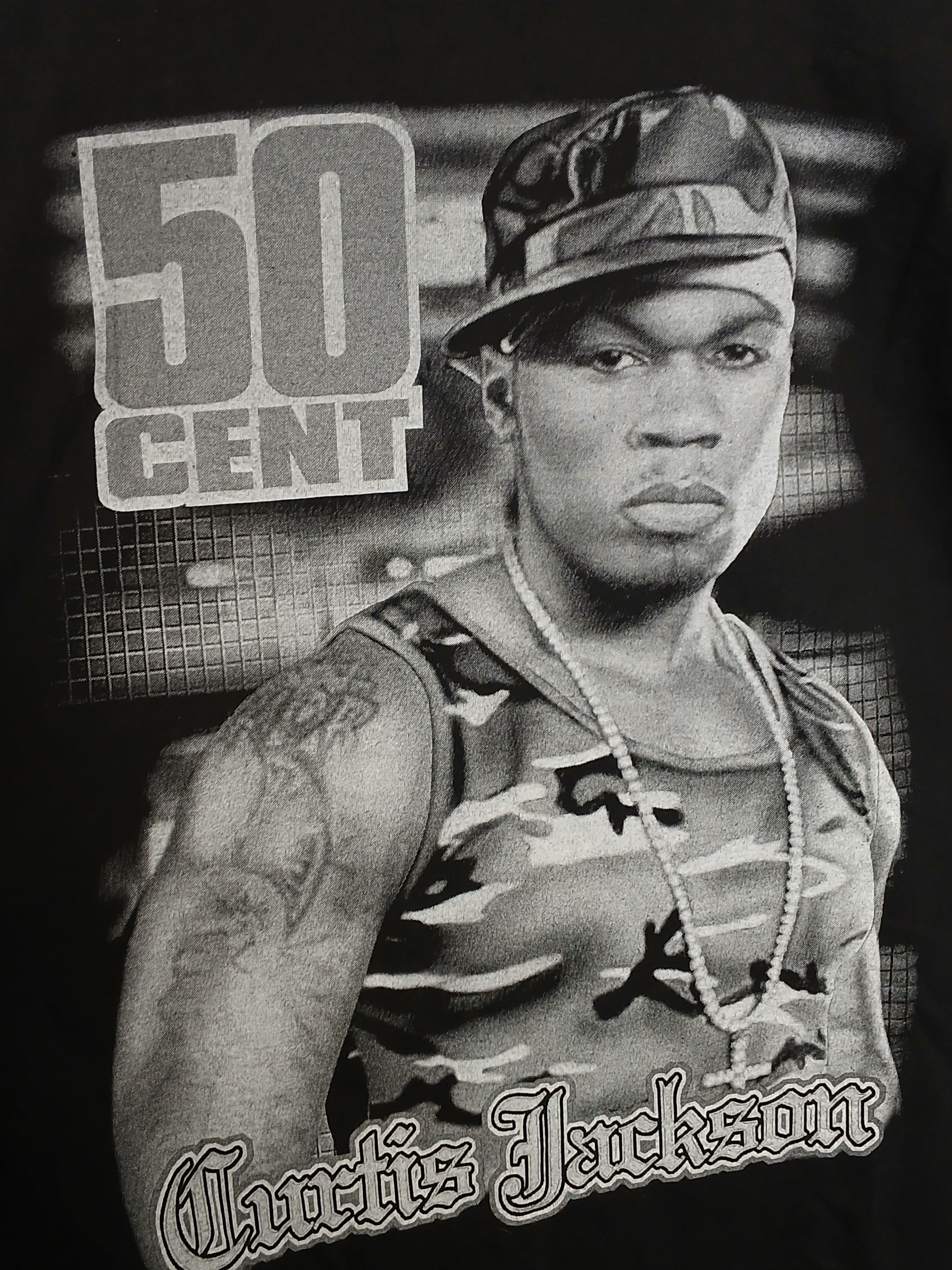 50 Cent × Rap Tees 50 Cent T-Shirt Size US L / EU 52-54 / 3 - 4 Thumbnail
