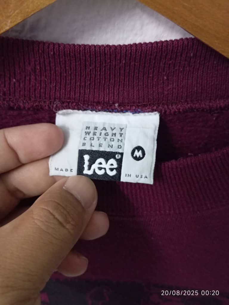 Lee Vintage Lee Made In Usa Sweatshirt Size US M / EU 48-50 / 2 - 4 Thumbnail