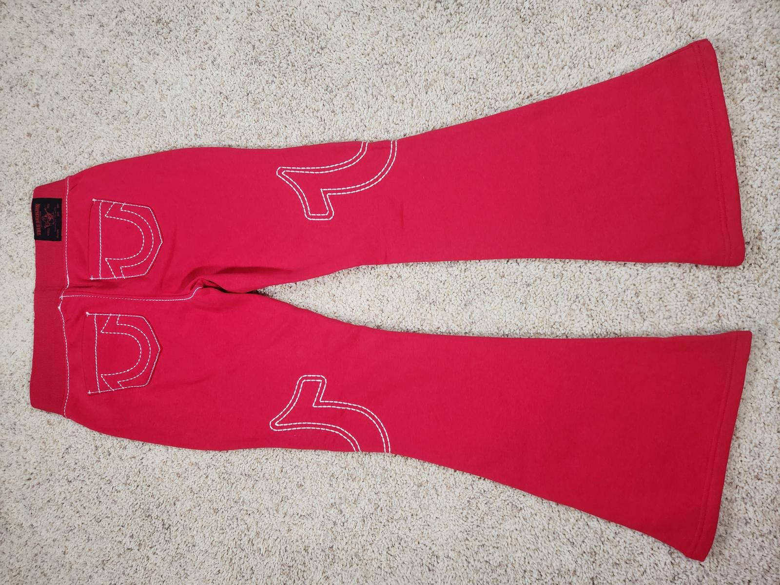 True Religion NEW True Religion Pull-On Flare Jeans Red Anniversary Small Size 28" / US 6 / IT 42 - 8 Thumbnail