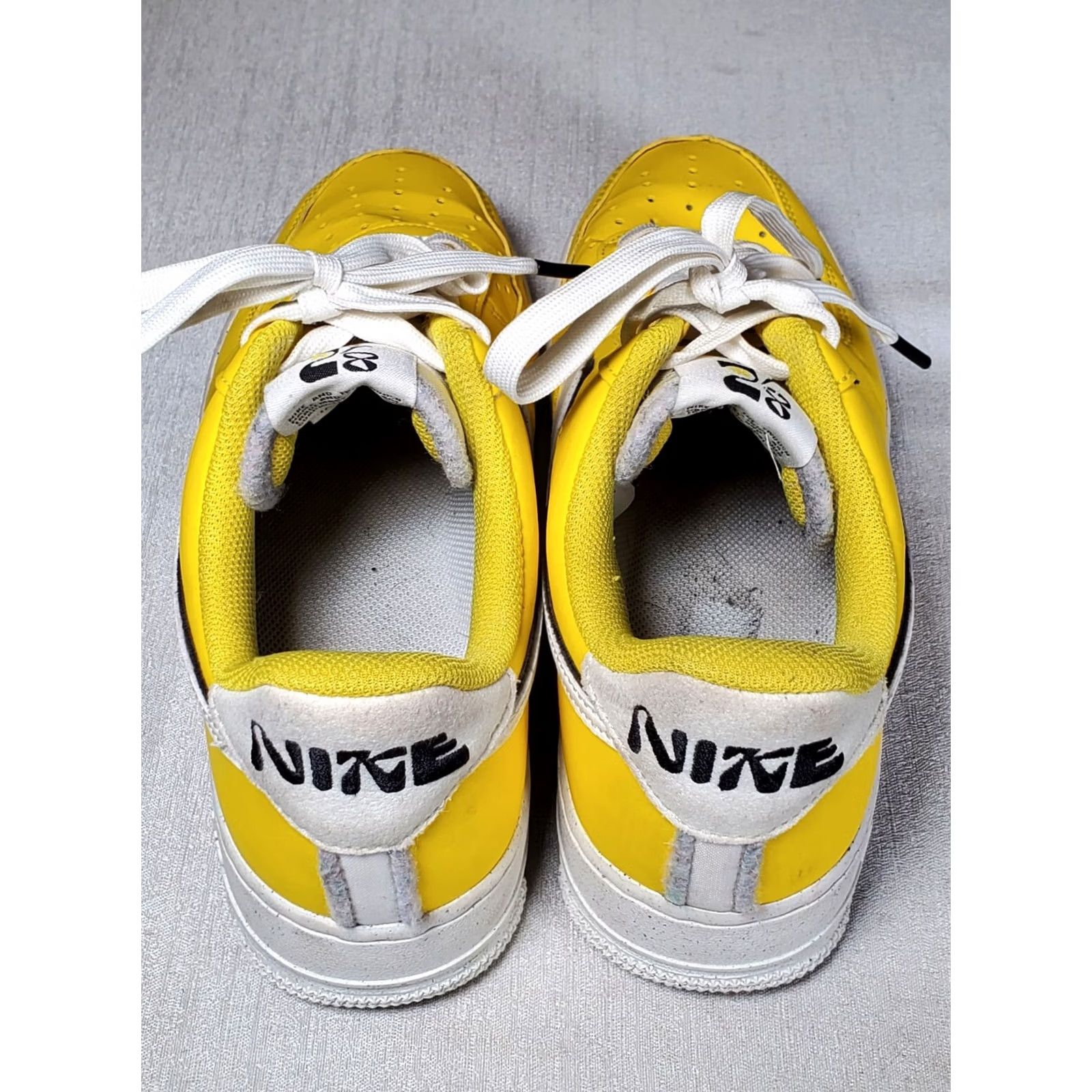 Nike Nike Air Force 1 '07 LV8 Sneakers D09786-700 Tour Yellow / Sail-Black Men US 8 Size US 8 / EU 41 - 7 Thumbnail