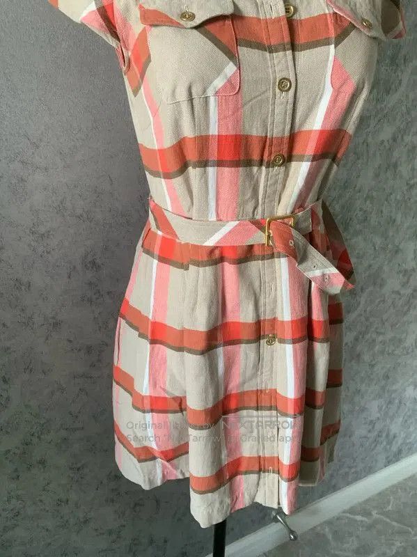 Burberry Burberry Colorblock Cotton Short Sleeve Dress. Size M / US 6-8 / IT 42-44 - 7 Thumbnail