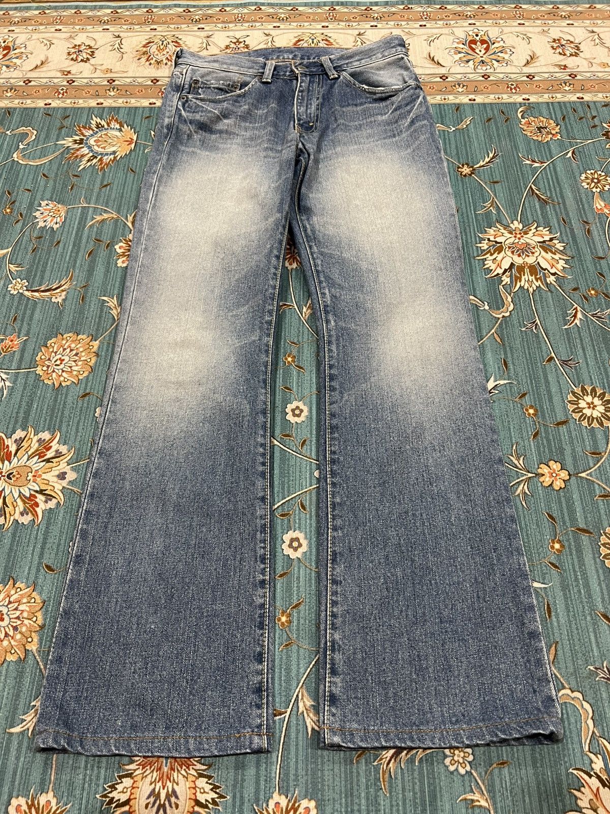 Levi's Vintage Flare Levis 517 Faded Denim Jean Size US 28 / EU 44 - 1 Thumbnail