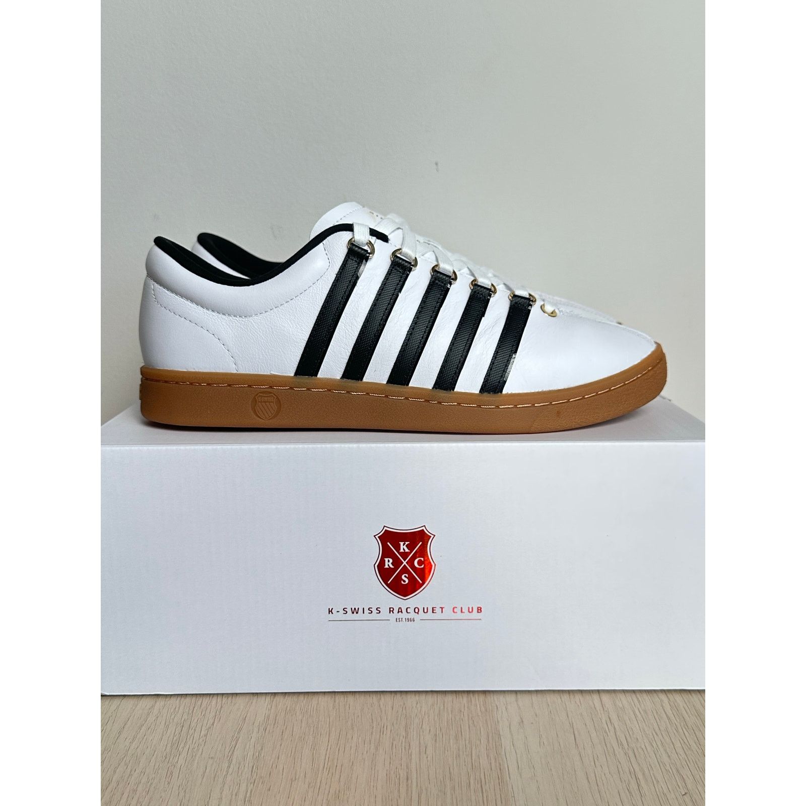 K-Swiss K-Swiss x Anwar Carrots Classic 66 White Sneaker - Size 8M Size US 8 / EU 41 - 1 Thumbnail