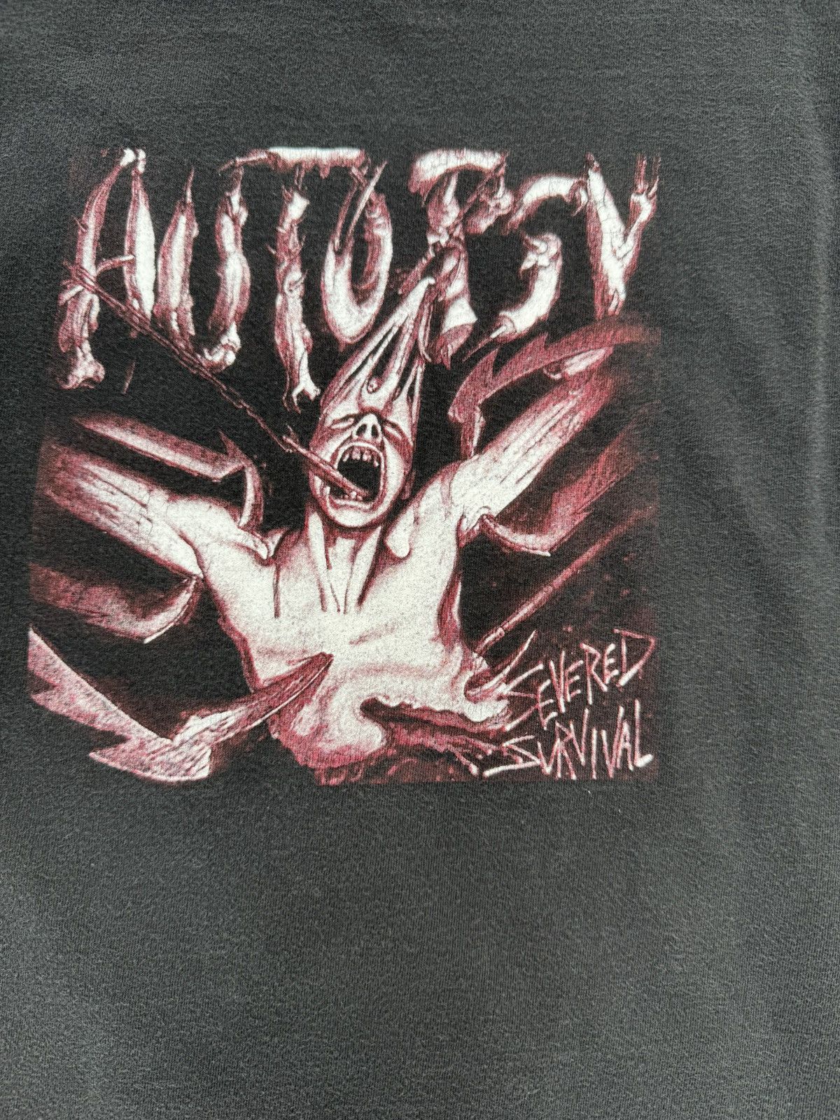Band Tees Vintage 90s Autopsy T Shirt Size US L / EU 52-54 / 3 - 4 Thumbnail