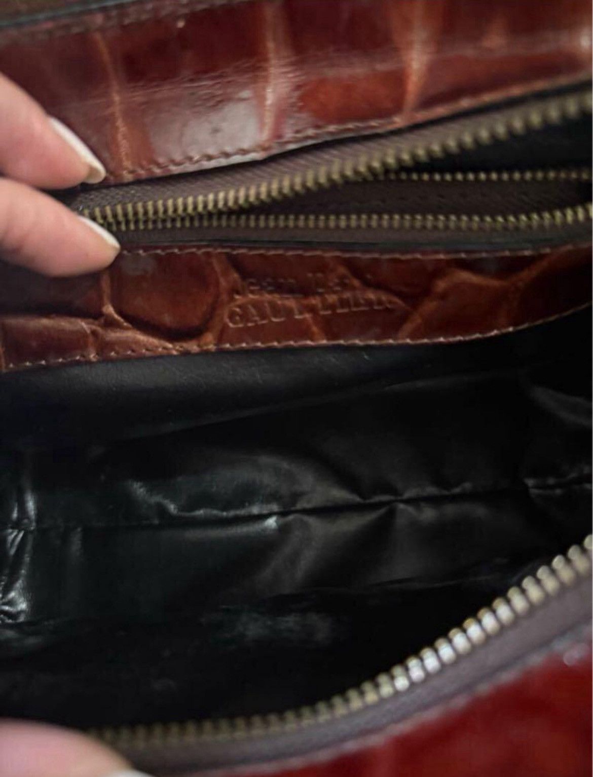 Jean Paul Gaultier Jean Paul Gaultier crocodile bag Size ONE SIZE - 3 Thumbnail