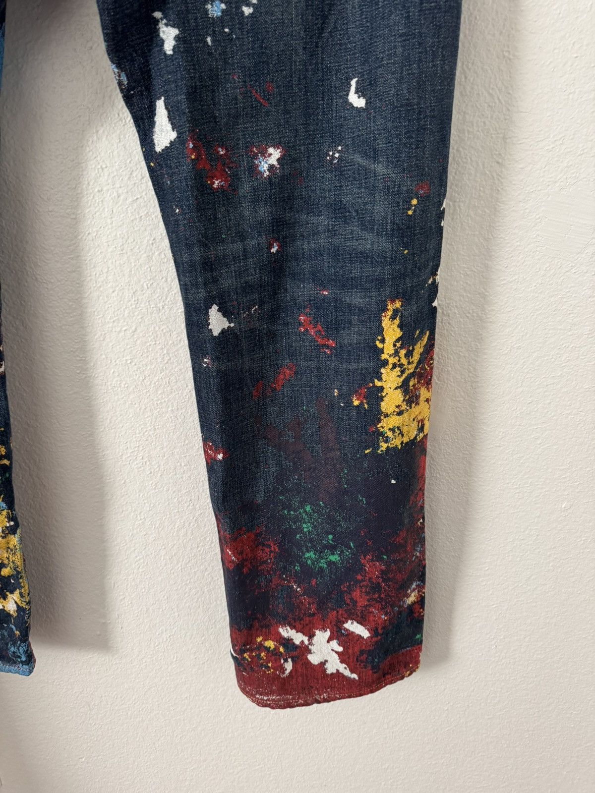 Junya Watanabe × Levi's AD2017 JUNYA WATANABE LEVI’S PAINT SPLATTER DENIM Size US 36 / EU 52 - 6 Thumbnail
