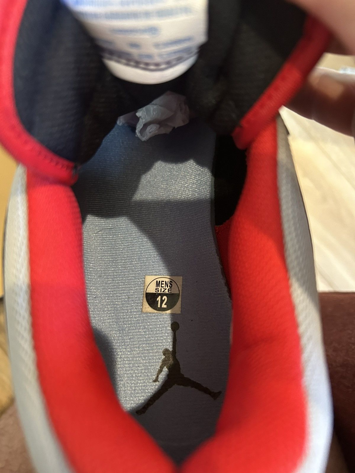 Jordan Brand Jordan Legacy 312 Men’s Low Black Valor Blue Size 12 Size US 12 / EU 45 - 7 Thumbnail