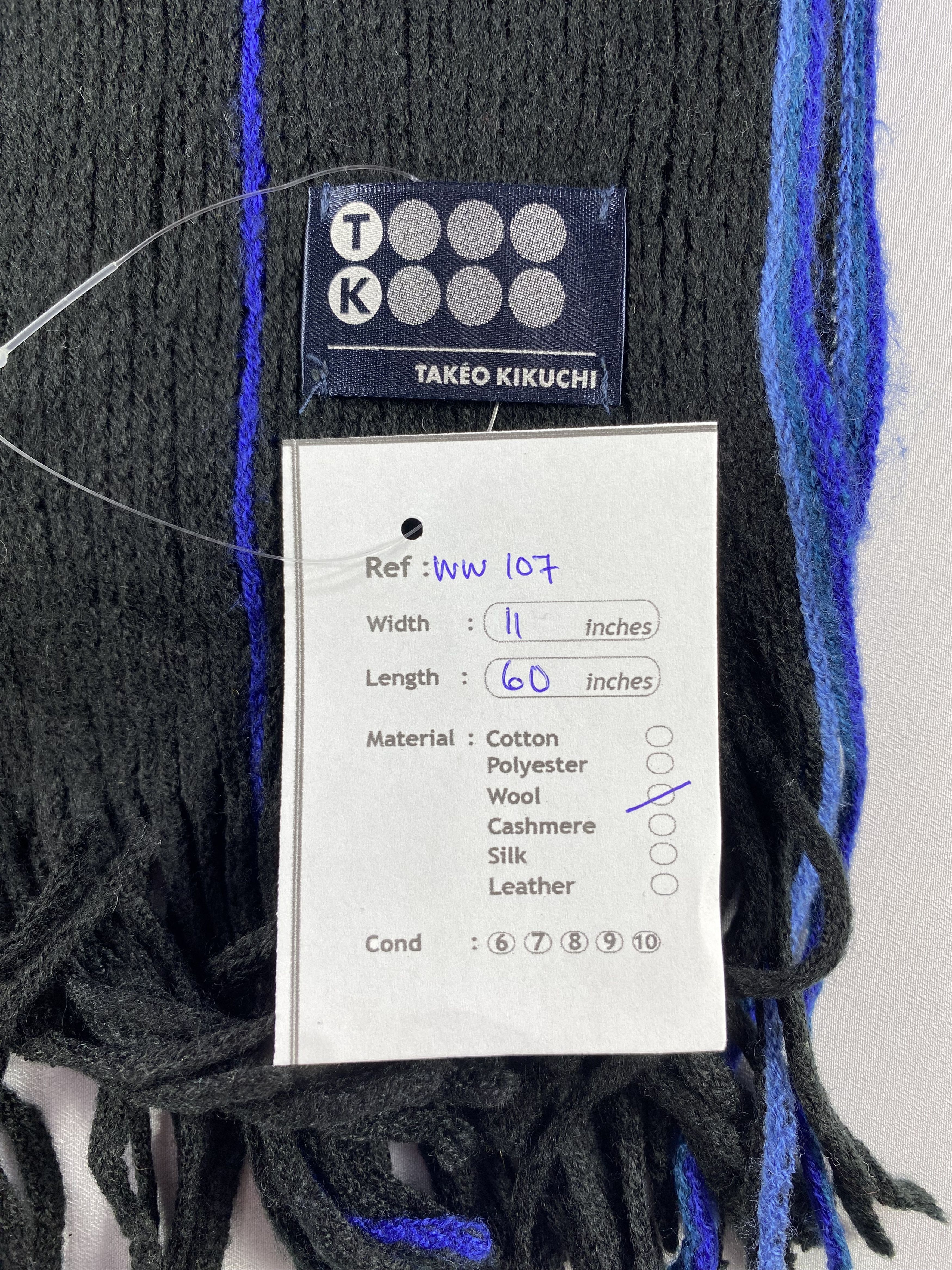 Takeo Kikuchi × Vintage Takeo Kikuchi Scarf / Muffler / Neckwear Size ONE SIZE - 6 Thumbnail