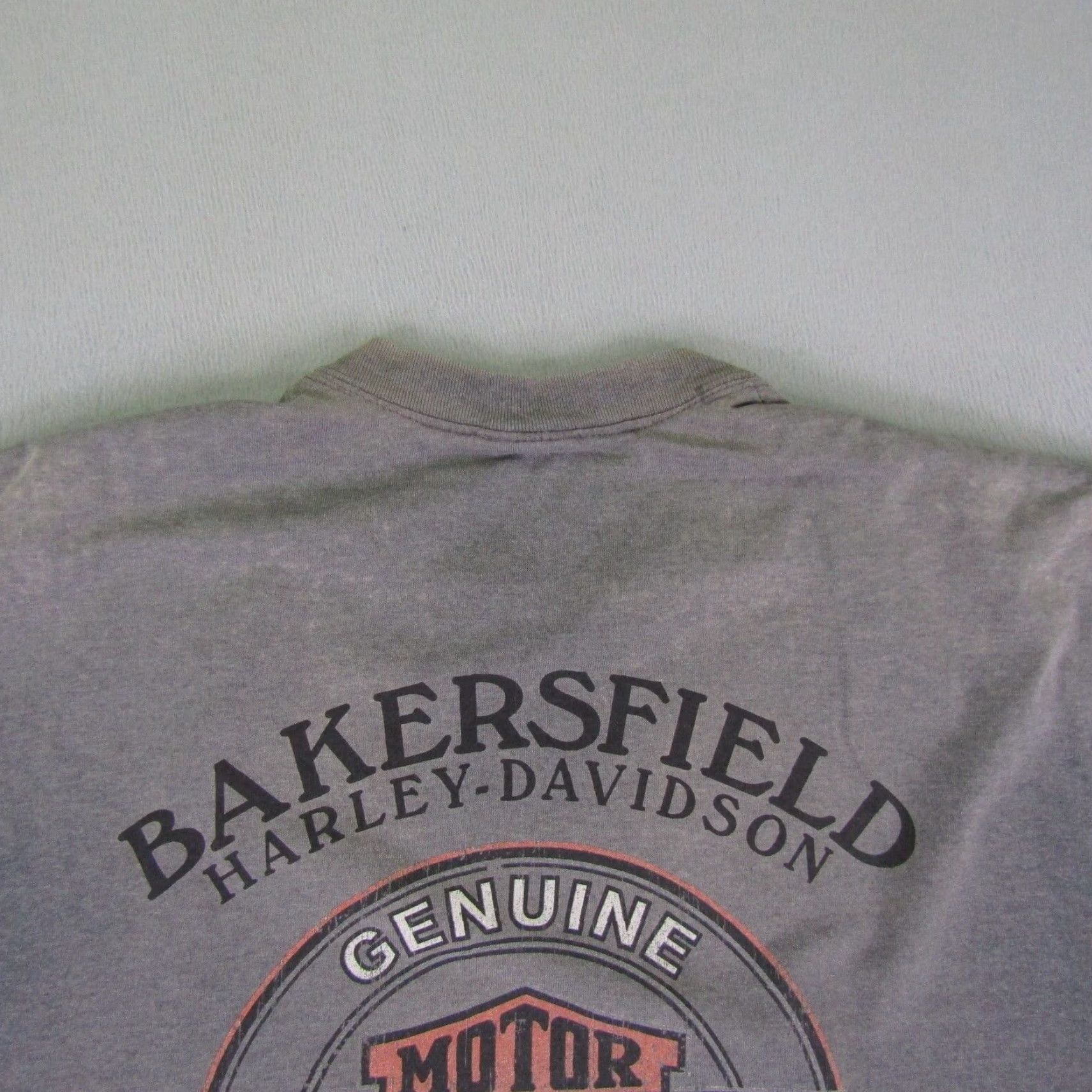 Harley Davidson VINTAGE Harley-Davidson Shirt Mens Large Gray Tank Top Motorcycles Eagle Bakersfield Size US L / EU 52-54 / 3 - 7 Thumbnail