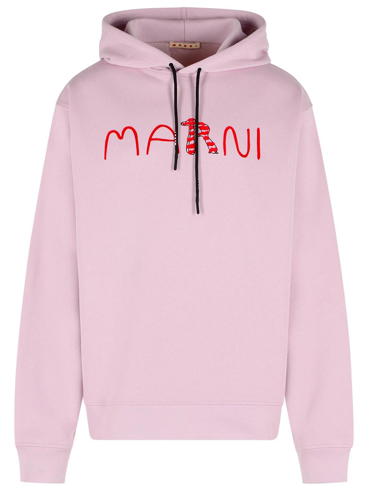 Marni MARNI Pink Cotton Sweatshirt Size US L / EU 52-54 / 3 - 1 Thumbnail