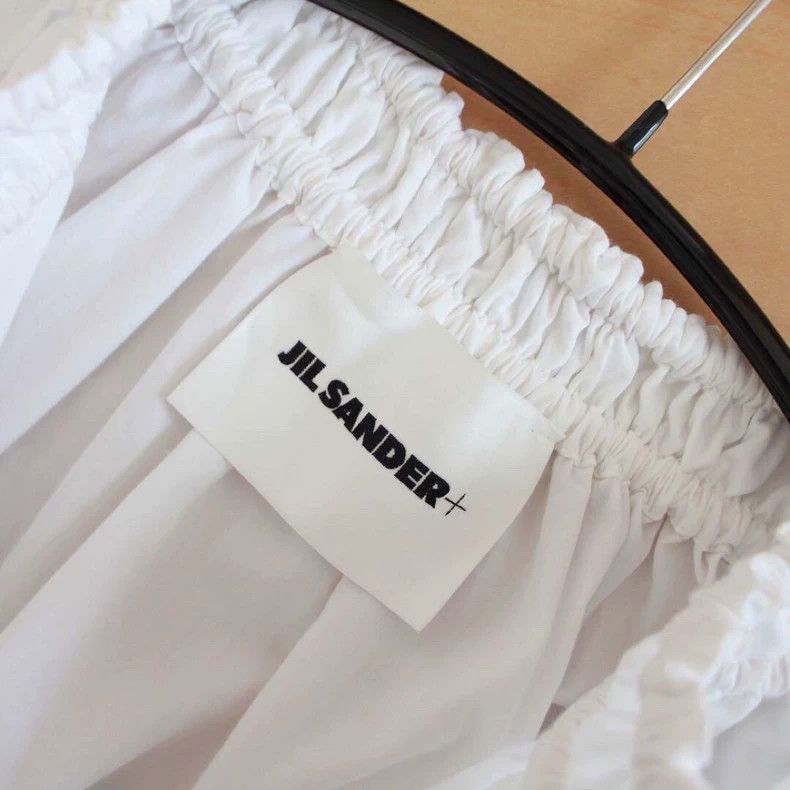Jil Sander Jil Sander White pure cotton short-sleeved shirt Size 4XL / US 24-26 - 7 Thumbnail