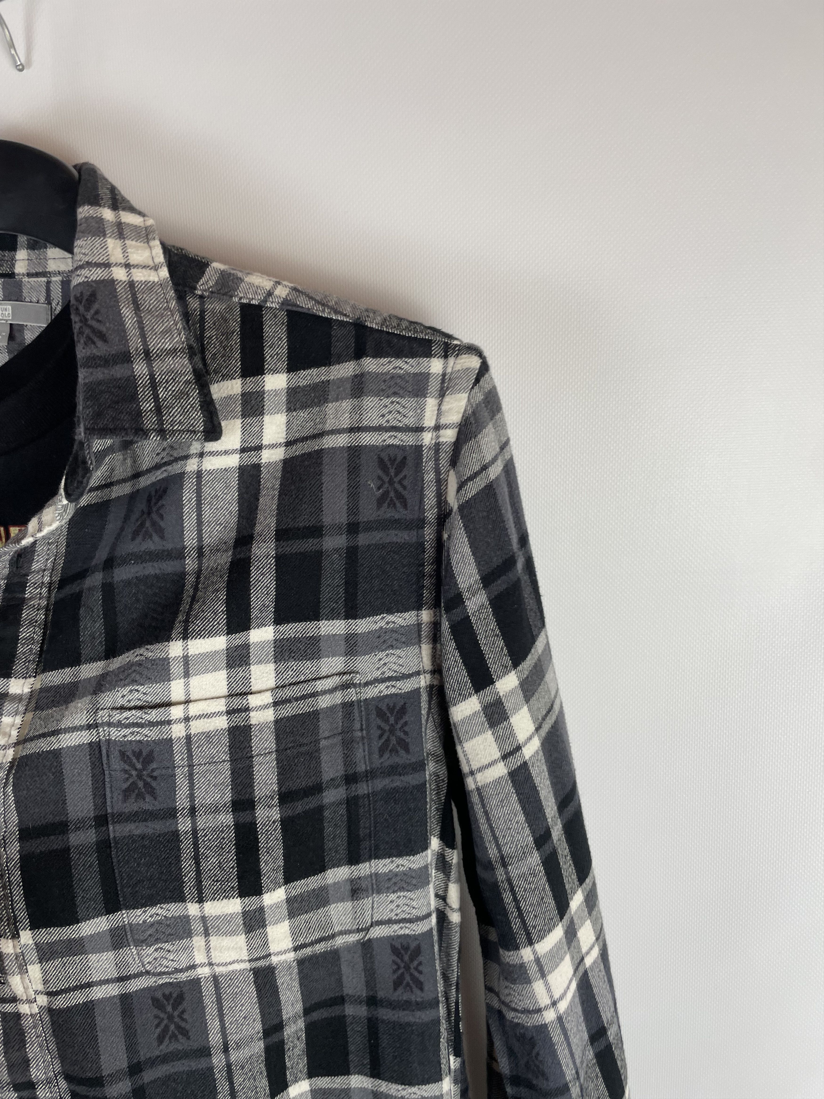 Flannel Flannel Uniqlo Vintage Shirt Size US M / EU 48-50 / 2 - 4 Thumbnail
