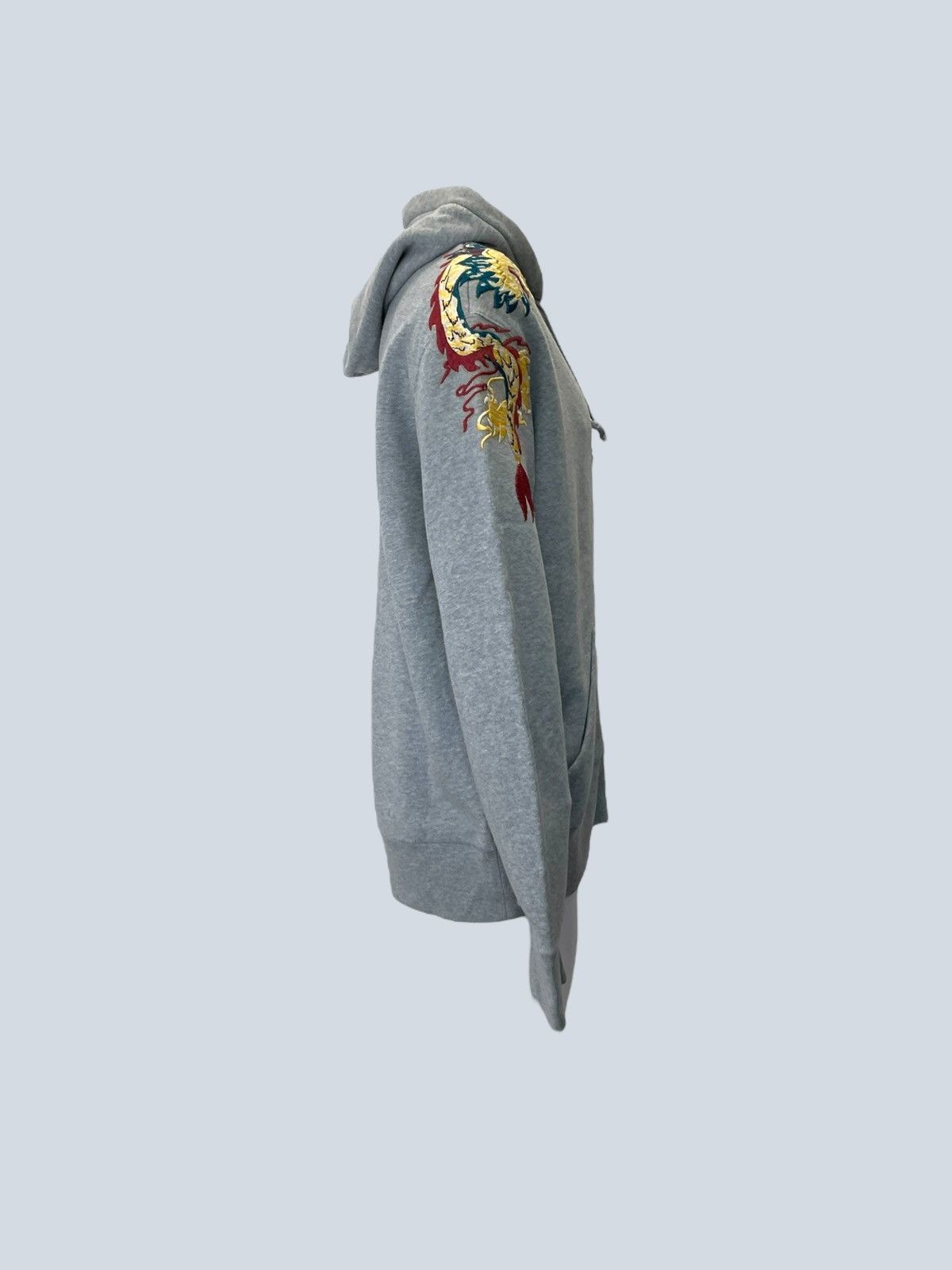 Gucci Gucci zip sweatshirt with hood and dragon embroidery, M. Size US M / EU 48-50 / 2 - 2 Thumbnail