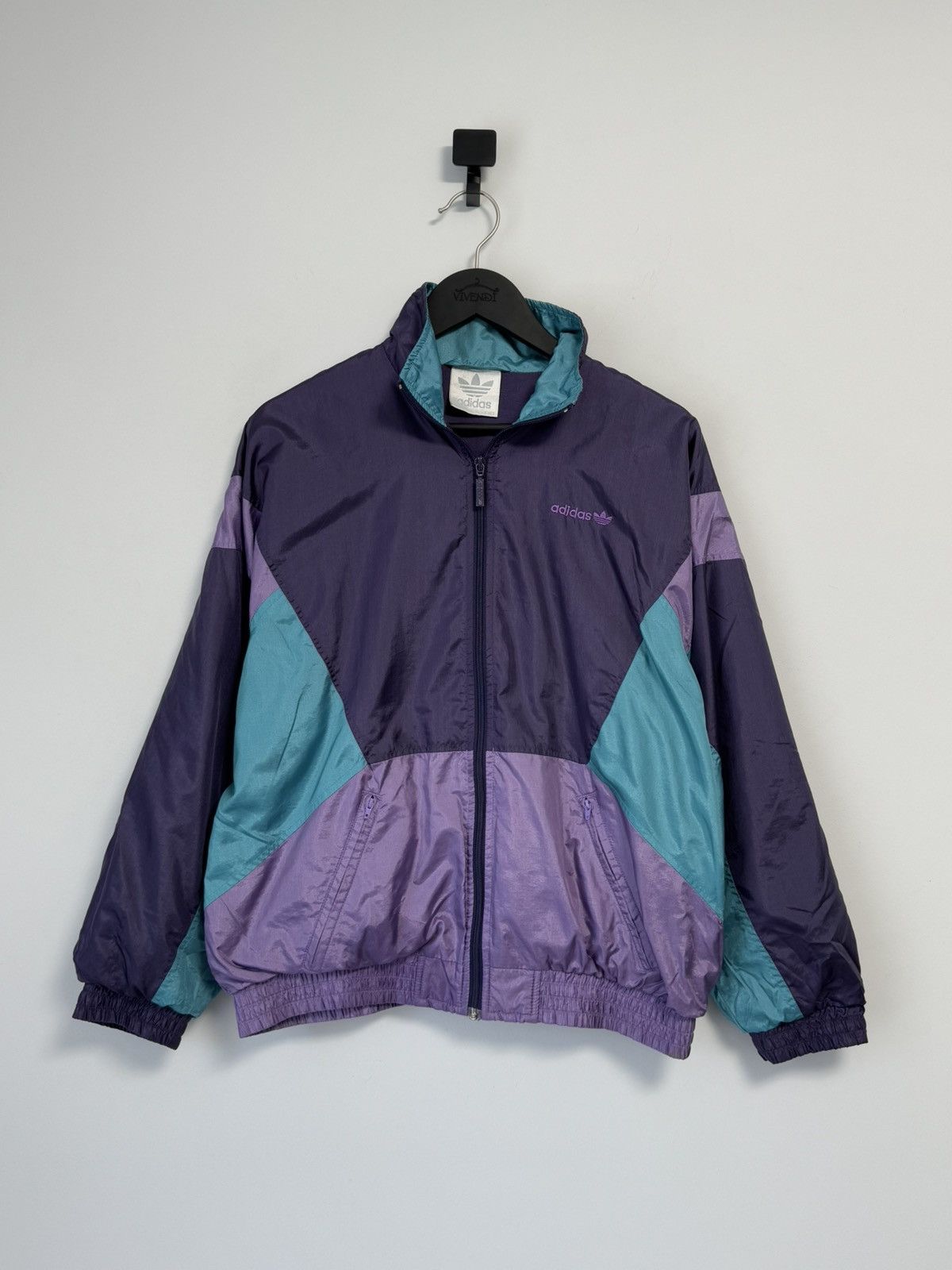 Vintage 90’s Vintage Adidas Track Suit Set Nylon Size US S / EU 44-46 / 1 - 2 Thumbnail