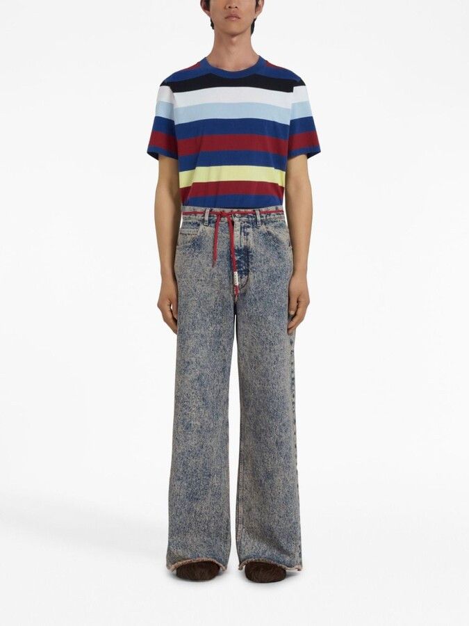 Marni o1w1db10524 Flared Jeans in Grey Size US 32 / EU 48 - 4 Thumbnail