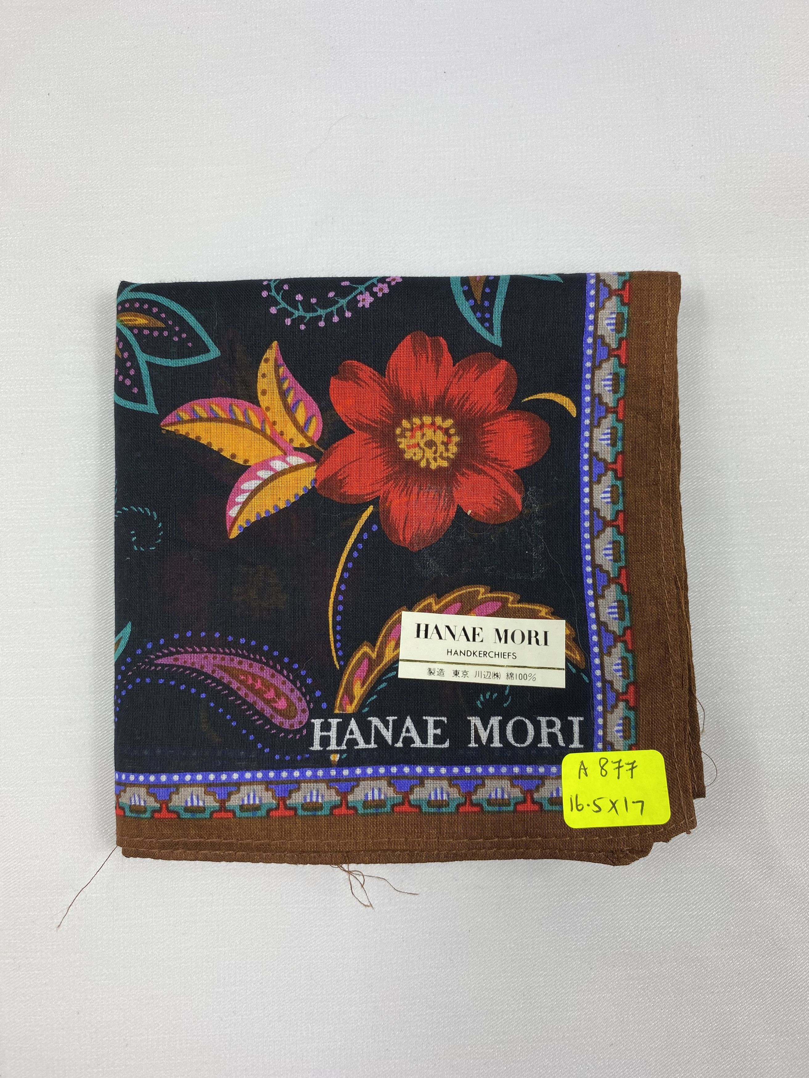 Hanae Mori × Japanese Brand × Vintage Hanae Mori Handkerchief / Bandana / Neckerchief Size ONE SIZE - 6 Thumbnail