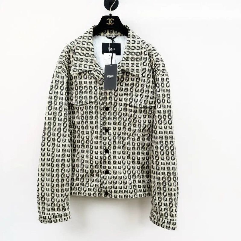 Fendi Fendi Multicolor Long Sleeve Jacket for Men 0089 Size US XXL / EU 58 / 5 - 1 Thumbnail