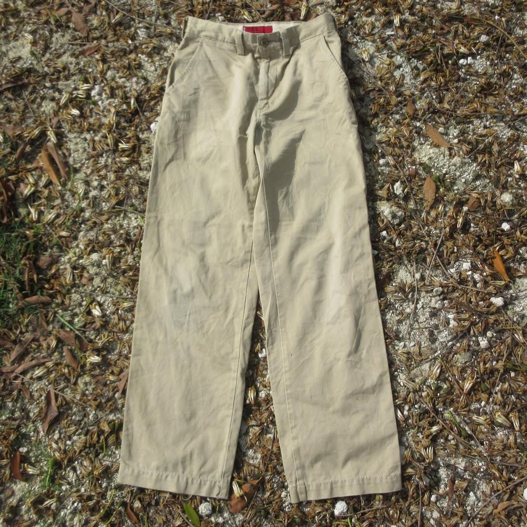 Levi's × Levi's Vintage Clothing × Vintage Levis Red Tag Trouser Pants Cream Khakis Colour Way size 28 Size US 28 / EU 44 - 4 Thumbnail
