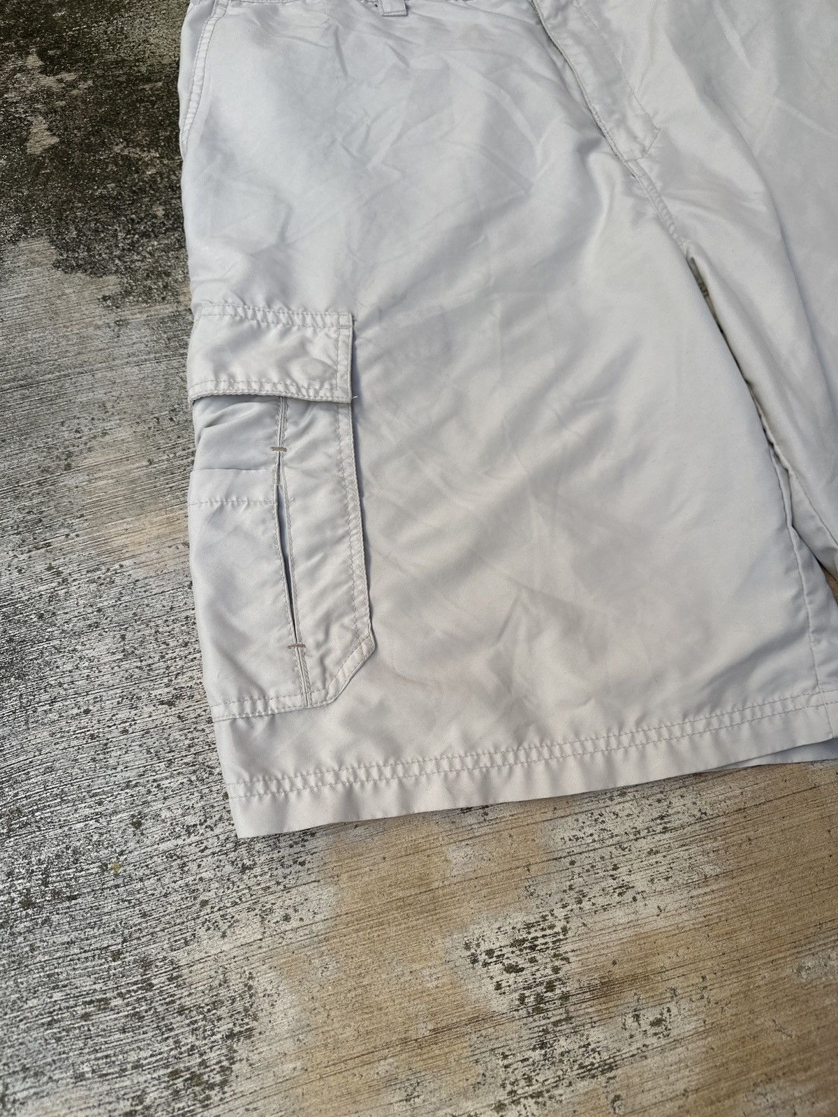 JNCO × Quiksilver × Southpole Y2k 2000s beige Baggy Quiksilver Surfwear Cargo Shorts 40 Size US 40 / EU 56 - 7 Thumbnail