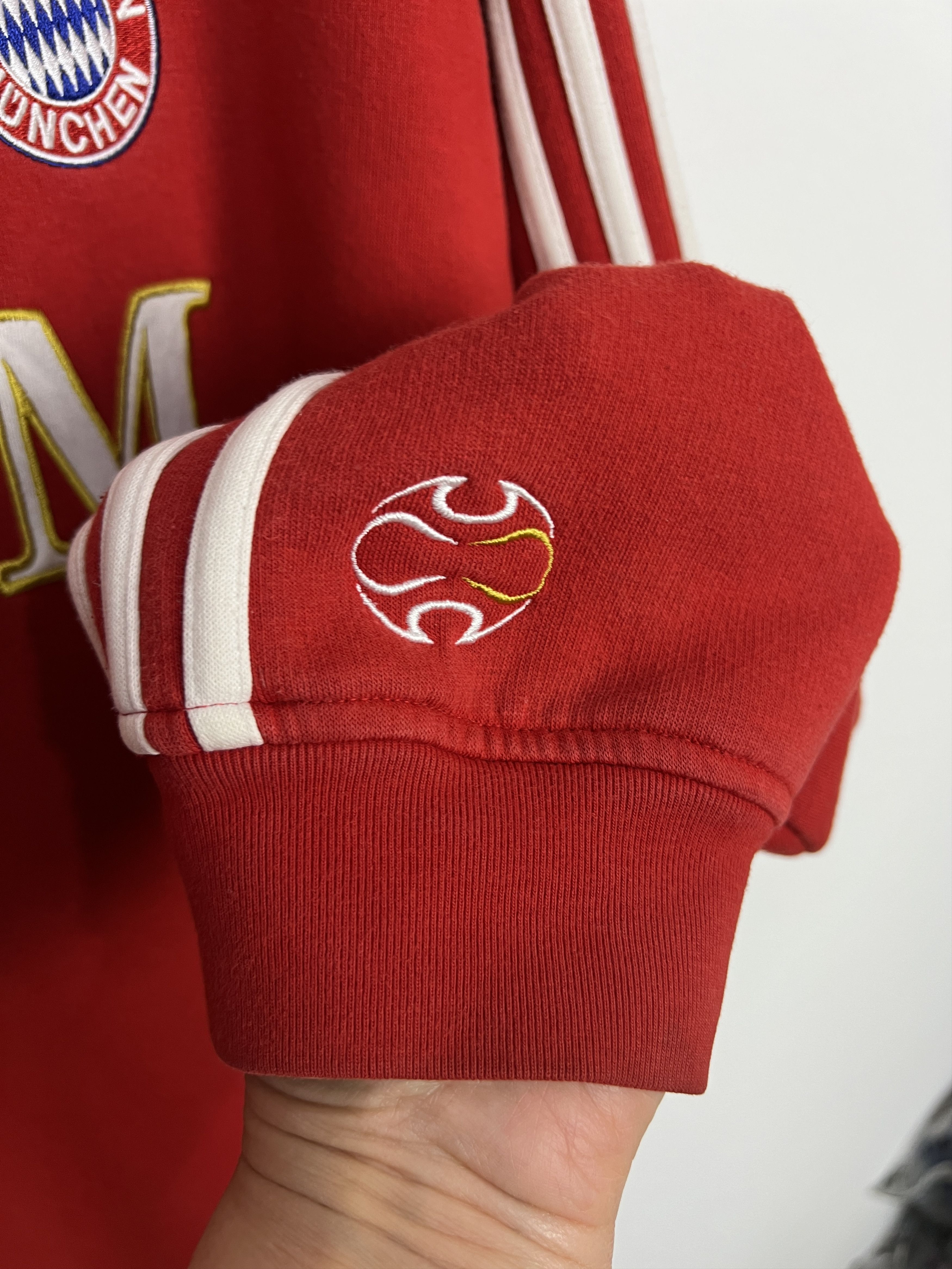 Adidas Vintage Bayern Munich Football Jacket Soccer Track Top Size US XL / EU 56 / 4 - 5 Thumbnail