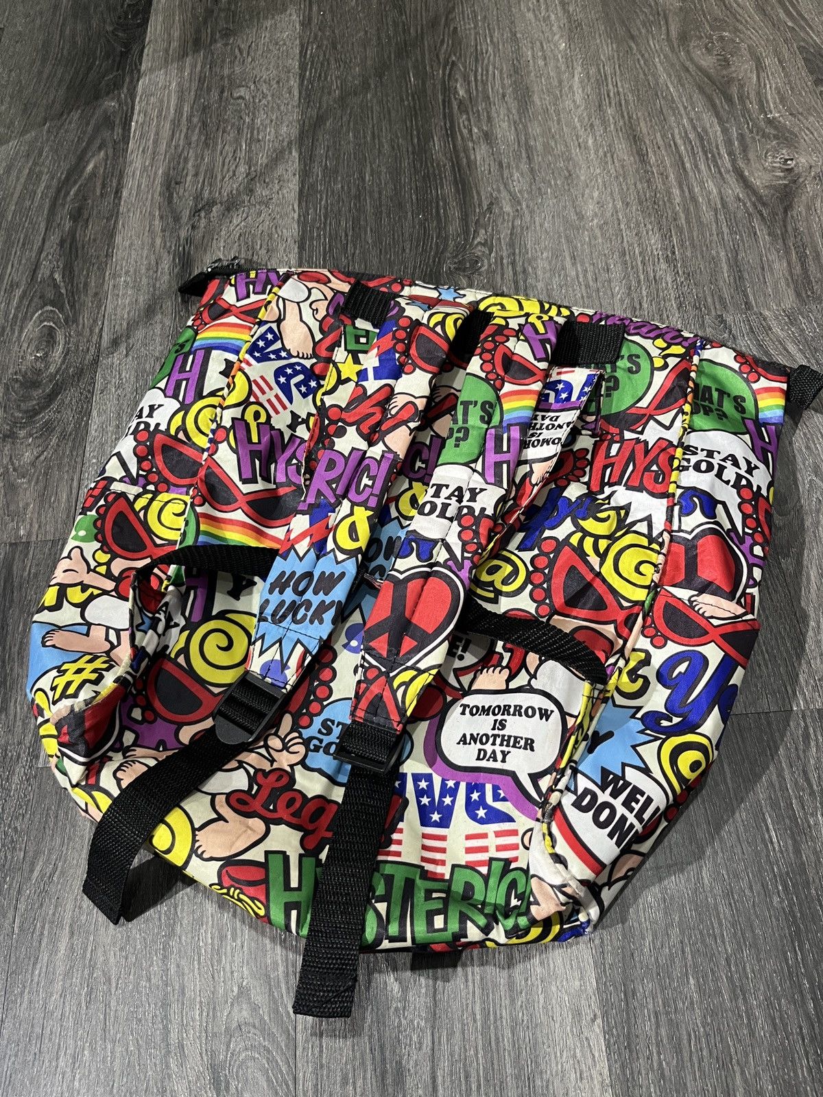 Hysteric Glamour × Japanese Brand 2 Way Hysteric Glamours Mini Backpack & Tote Bag Full Print Size ONE SIZE - 9 Thumbnail