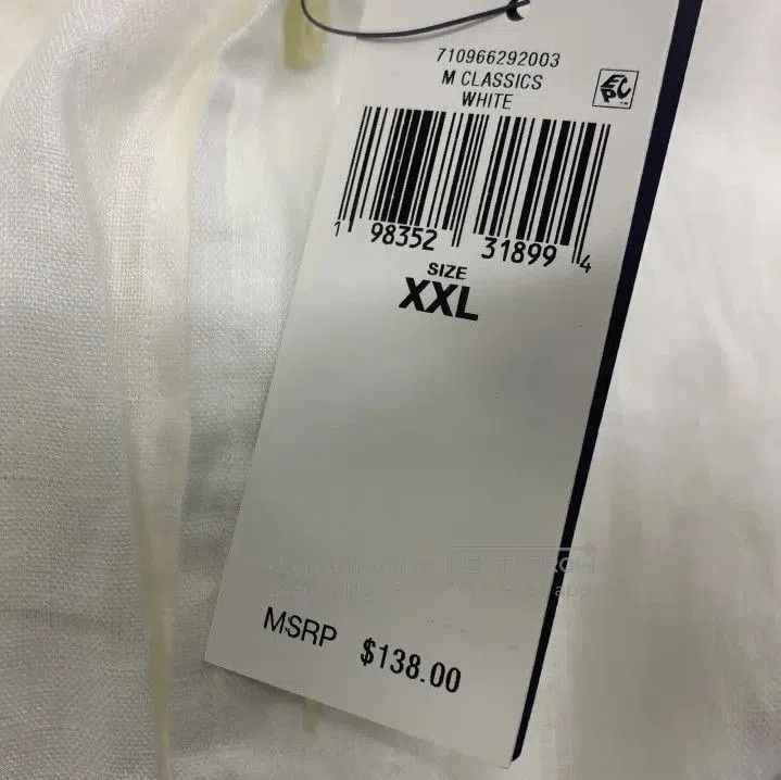 Polo Ralph Lauren Polo Ralph Lauren SS23 Logo Embroidered Linen Shirt. Size US XXL / EU 58 / 5 - 2 Thumbnail