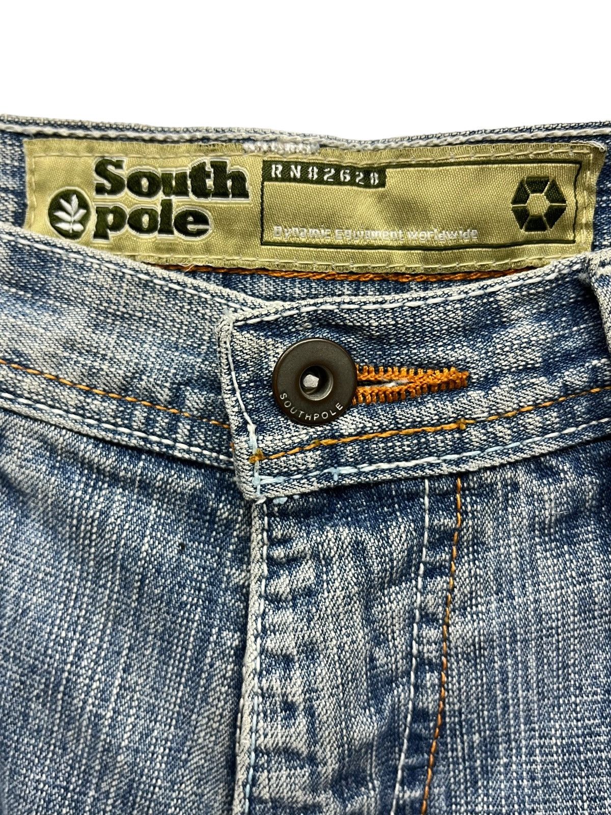 Southpole Vintage Baggy SOUTHPOLE Trucking Co. Authentic Denim Size US 31 - 6 Thumbnail