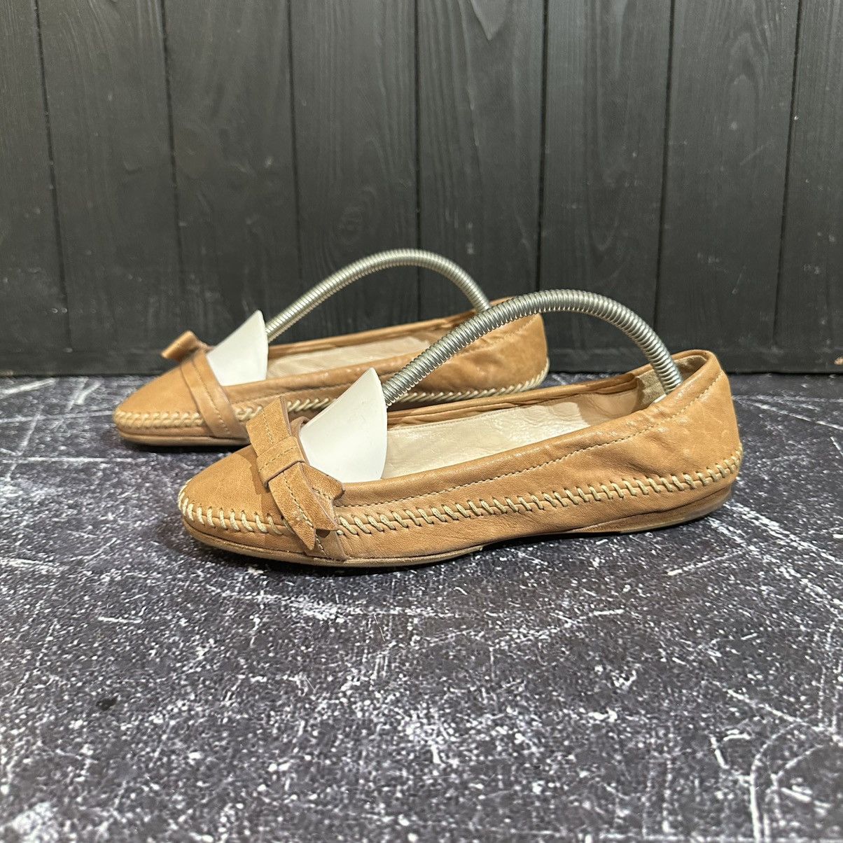 Prada PRADA - Leather Women’s Ballet flats size 36 Size US 6 / IT 36 - 4 Thumbnail