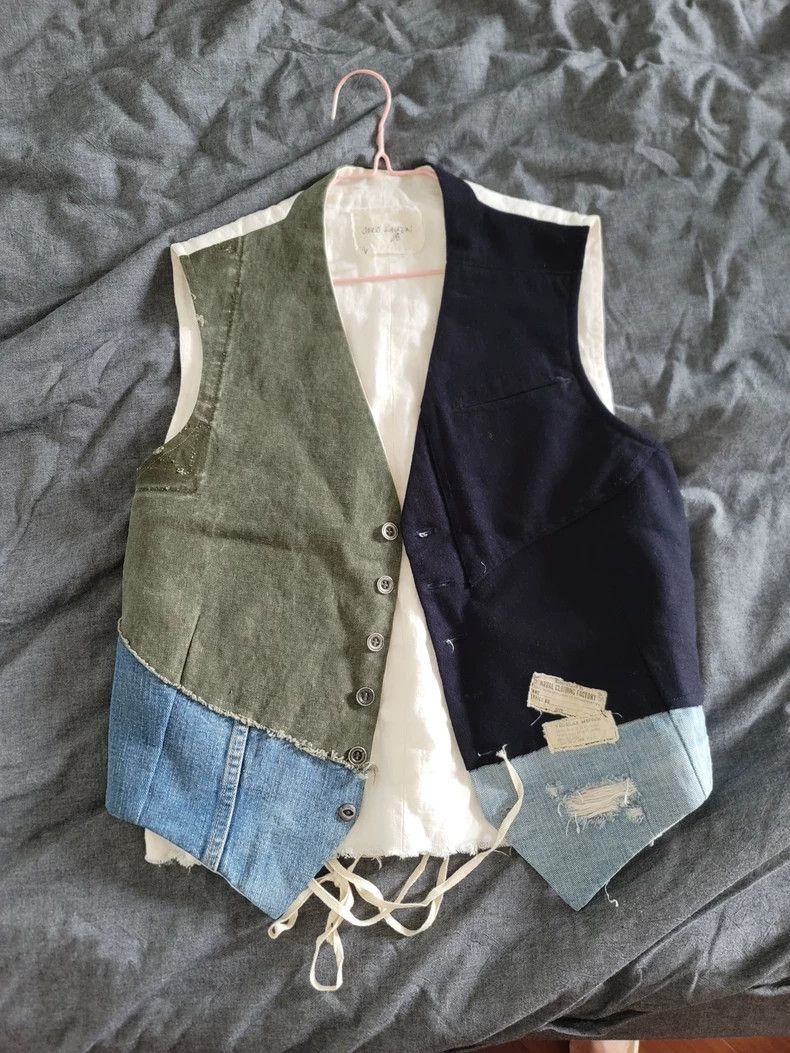 Greg Lauren greg lauren Four piece vest 2506-Nextarrow Size 44S - 1 Thumbnail