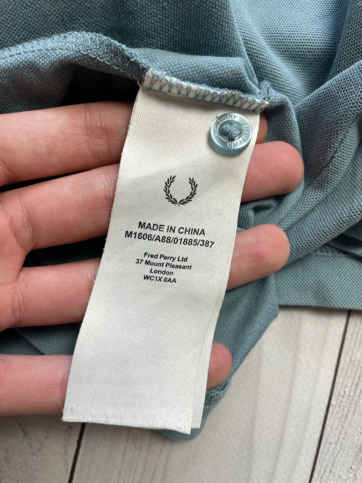 Fred Perry × Vintage Vintage polo Fred Perry size XL - XXL rare blue Size US XL / EU 56 / 4 - 6 Thumbnail